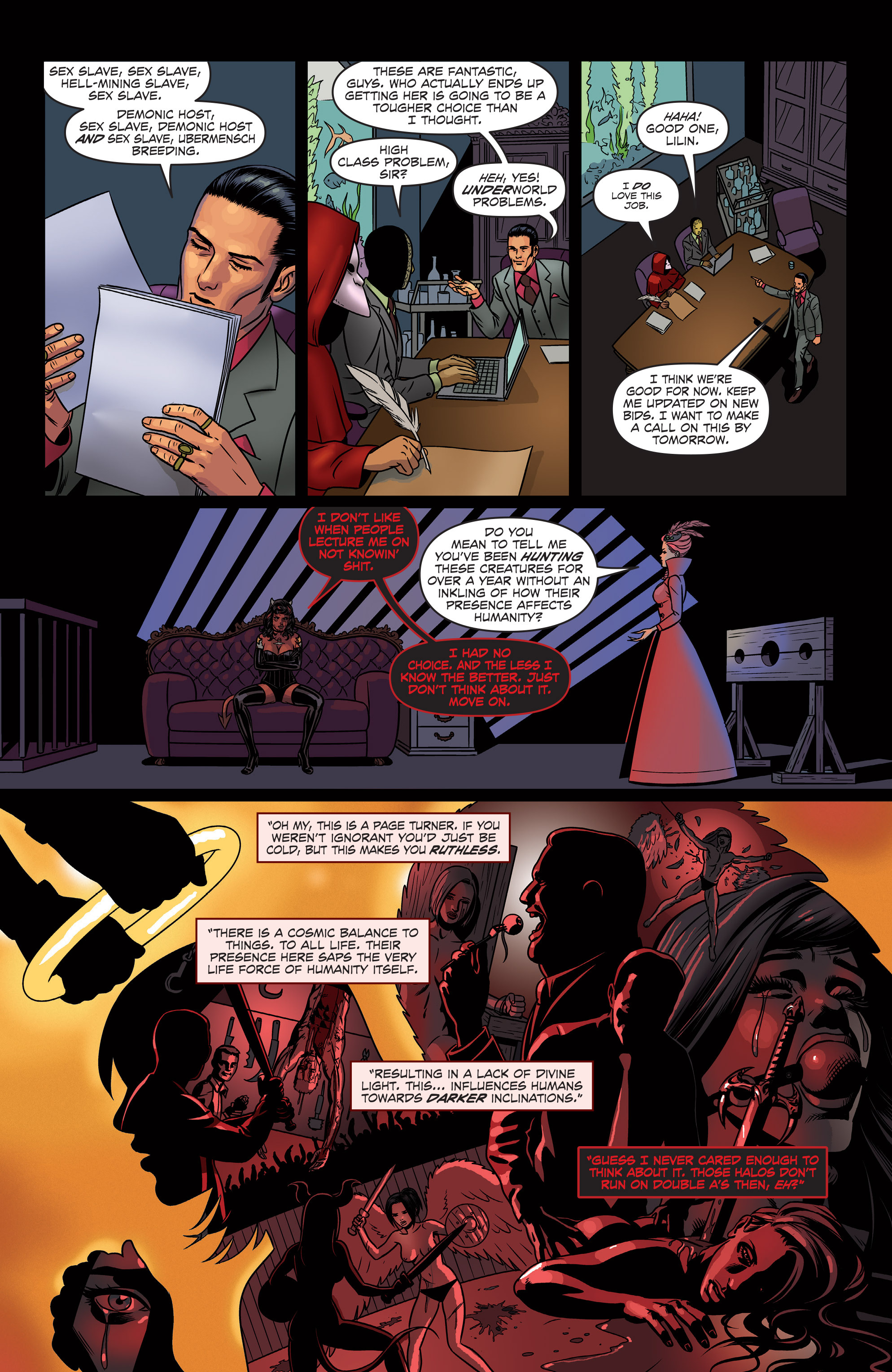 Read online Mercy Sparx (2013) comic -  Issue #5 - 6