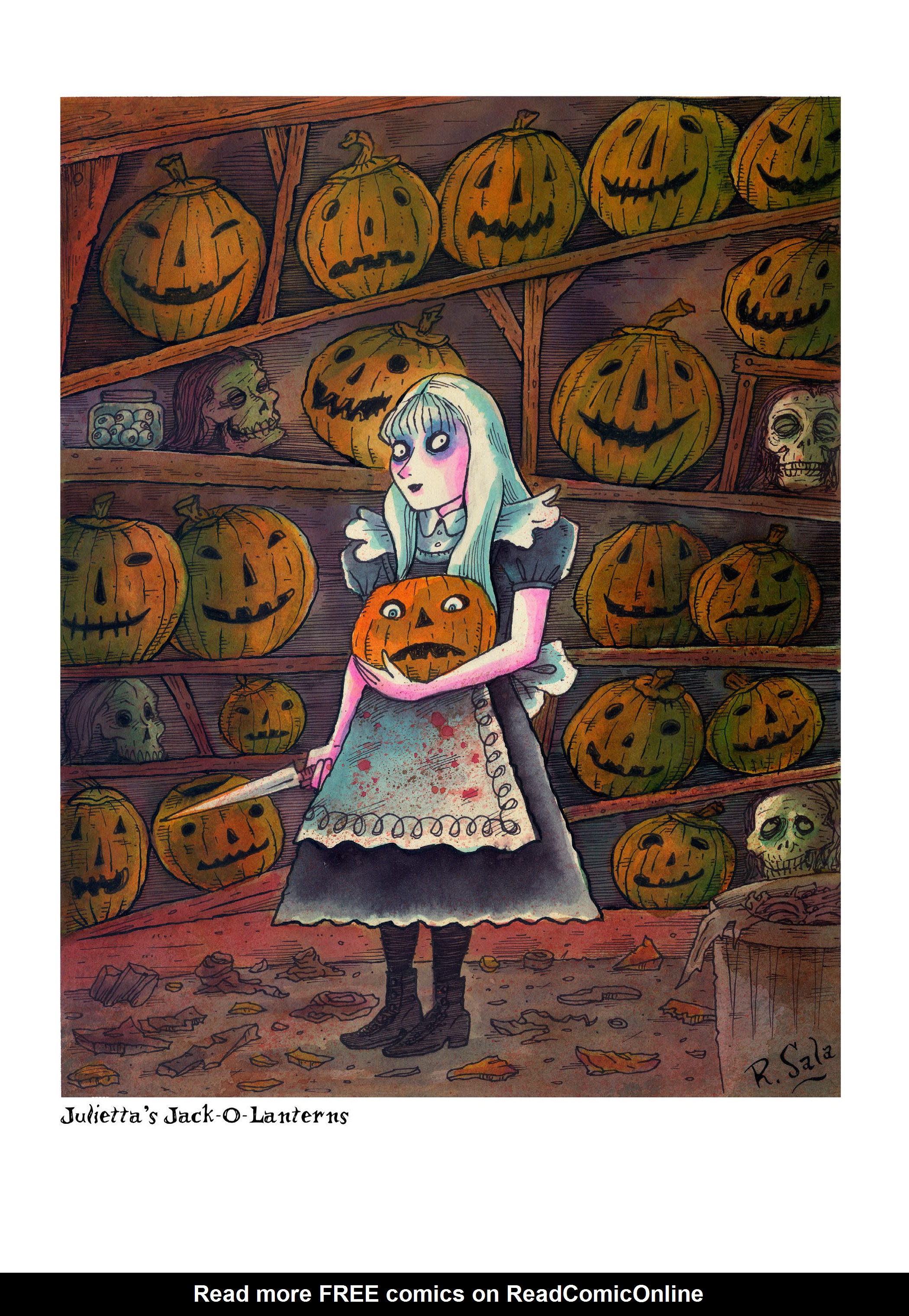 Read online Violenzia and Other Deadly Amusements comic -  Issue # TPB - 93