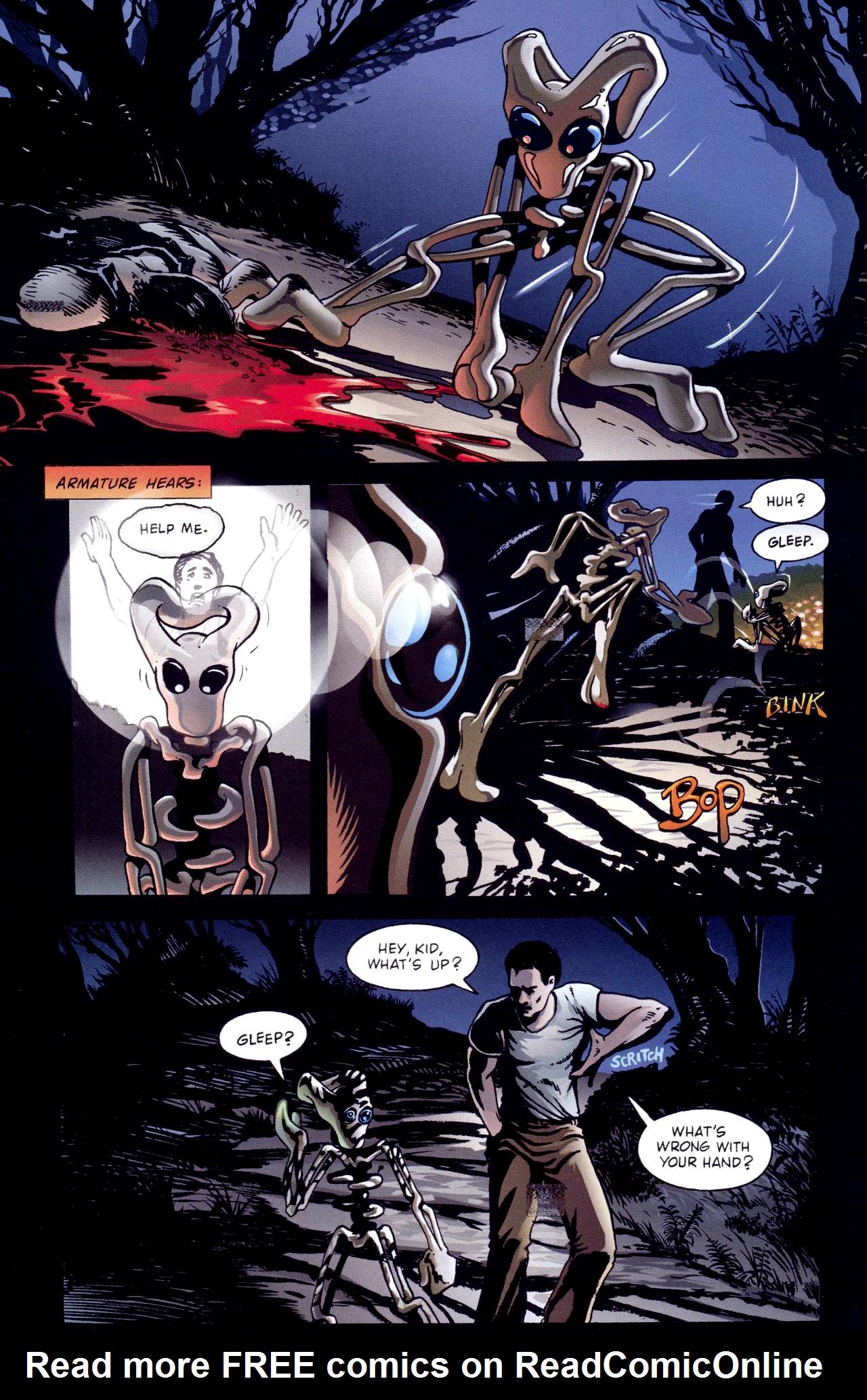Read online Armature comic -  Issue #2 - 17