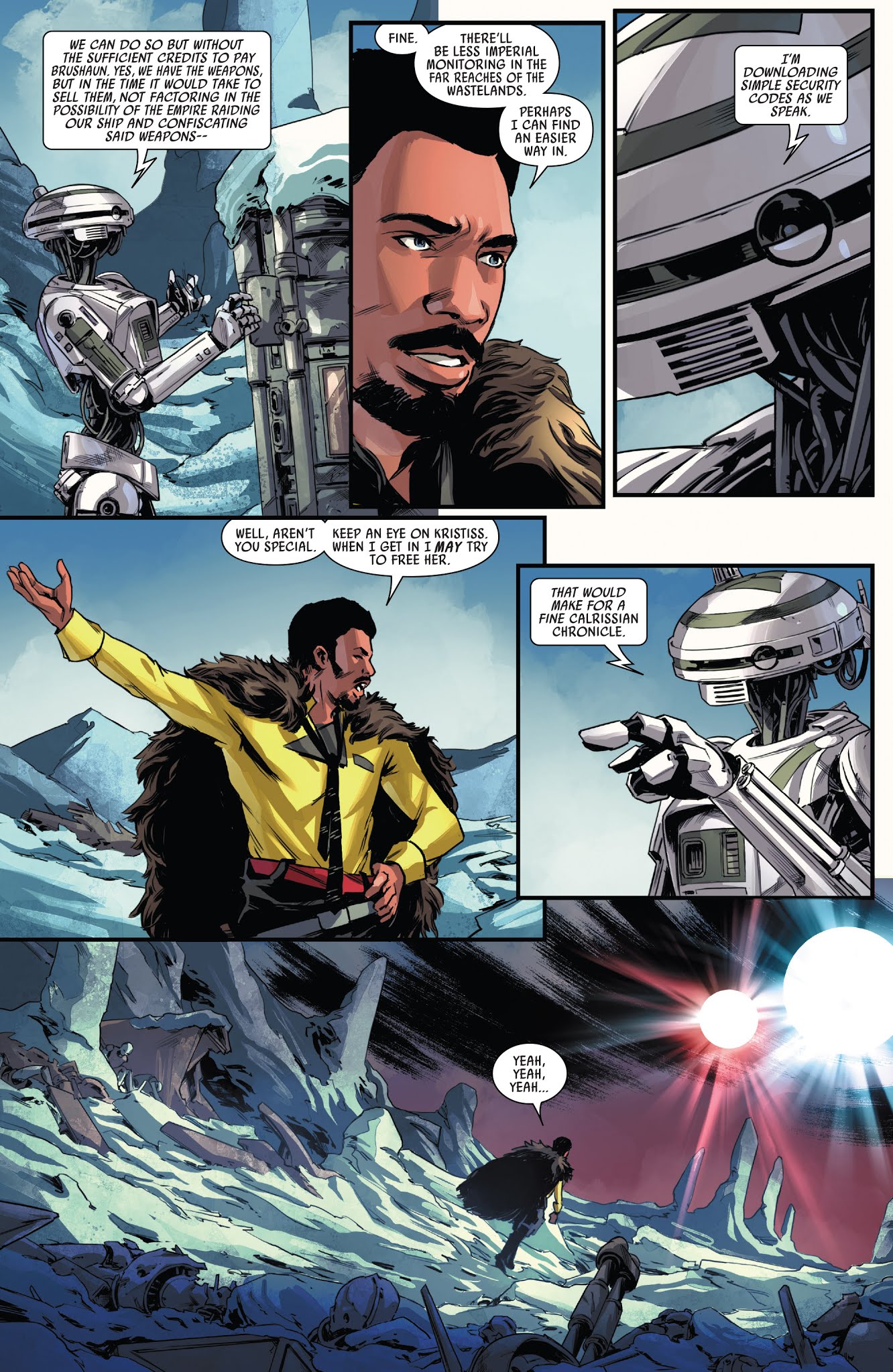 Read online Star Wars: Lando: Double Or Nothing comic -  Issue #2 - 9