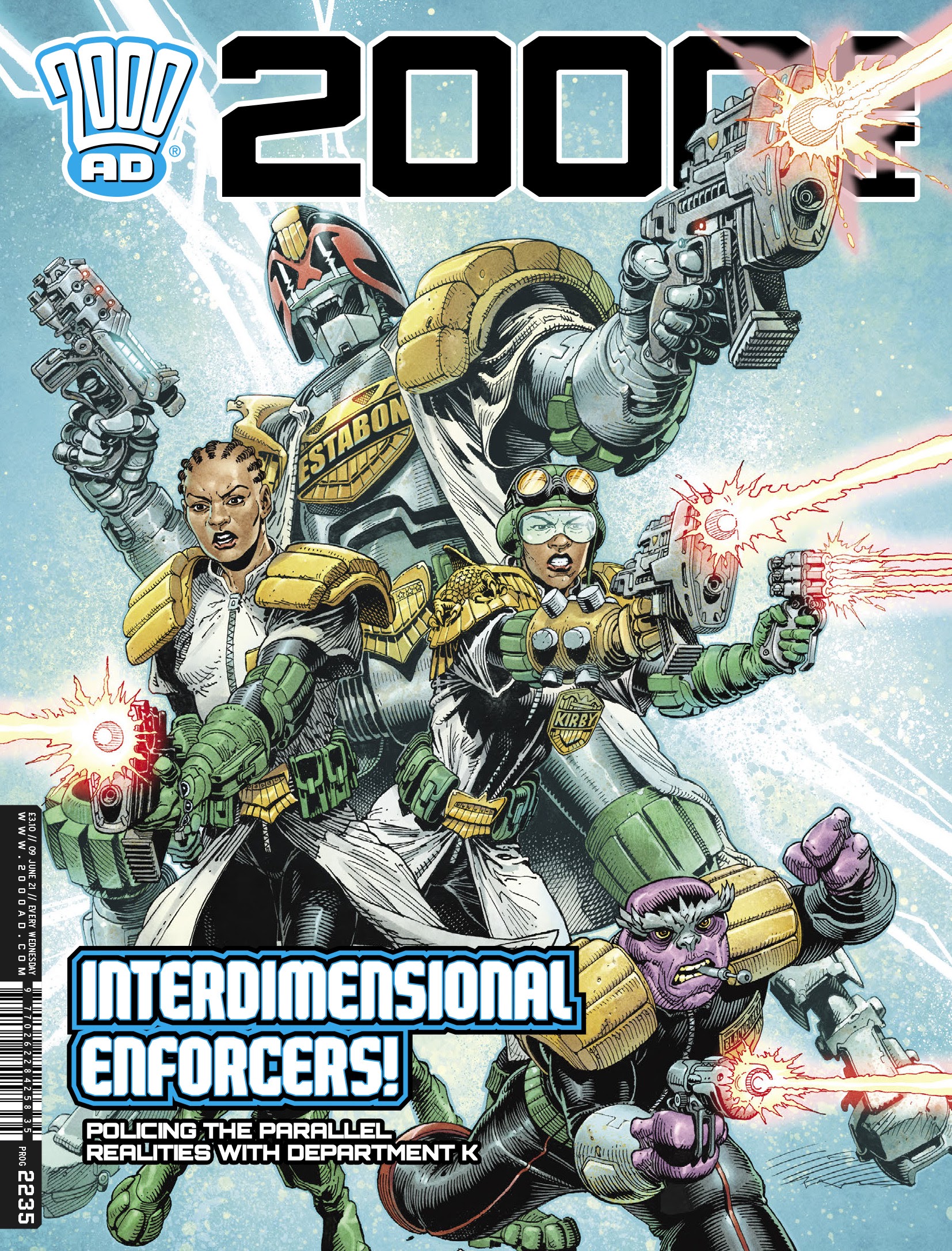 Read online 2000 AD comic -  Issue #2235 - 1
