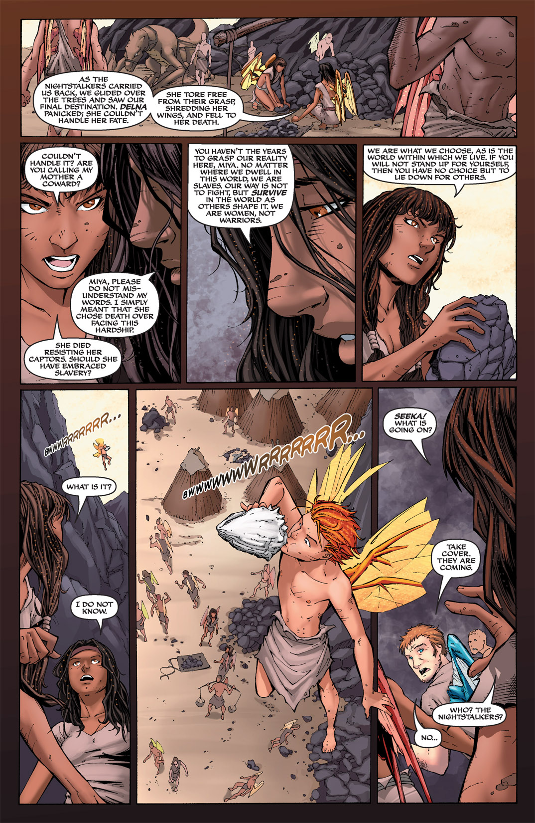 Read online Michael Turner's Soulfire: Chaos Reign comic -  Issue #2 - 7