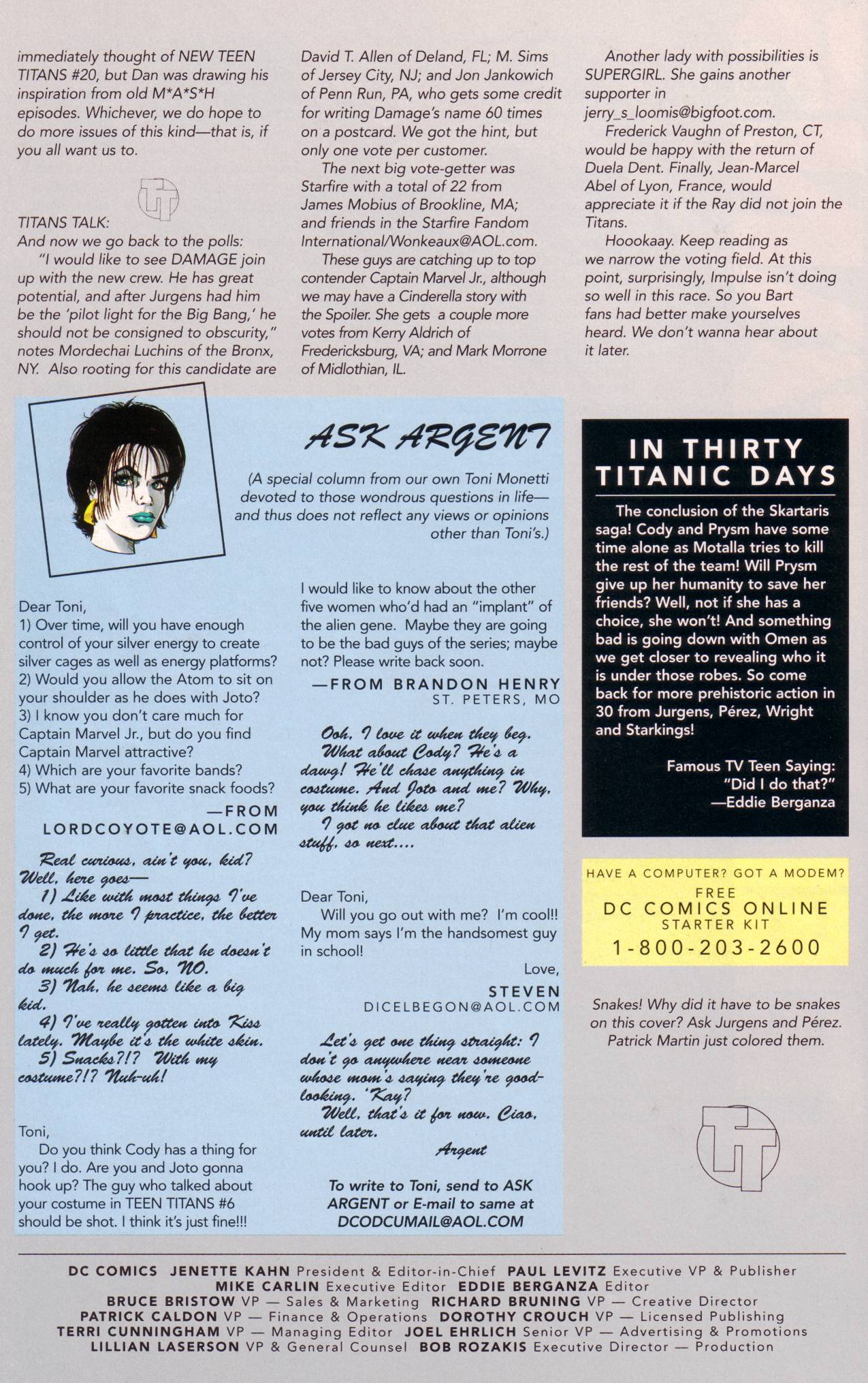 Read online Teen Titans (1996) comic -  Issue #10 - 24