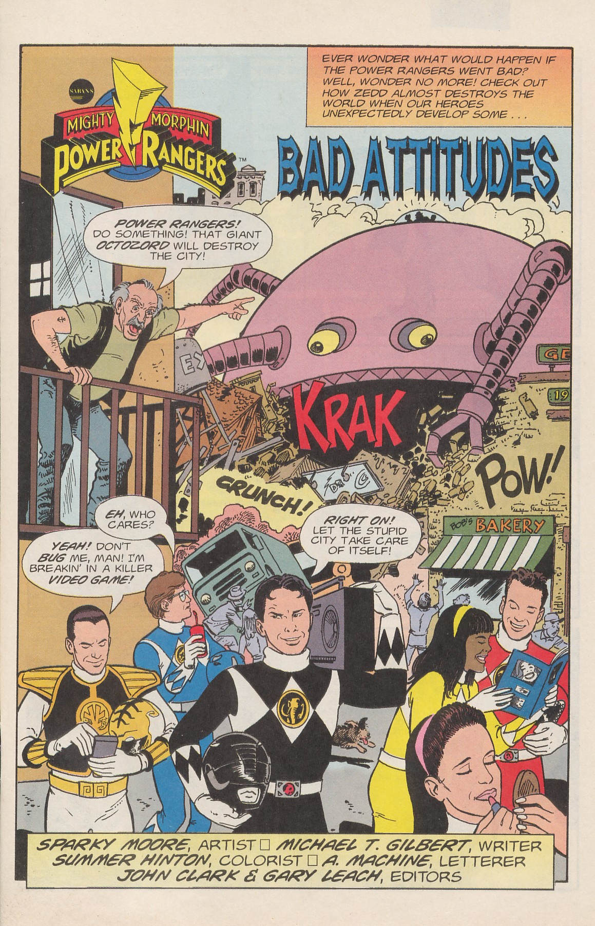 Read online Saban's Mighty Morphin Power Rangers (1995) comic -  Issue #3 - 3