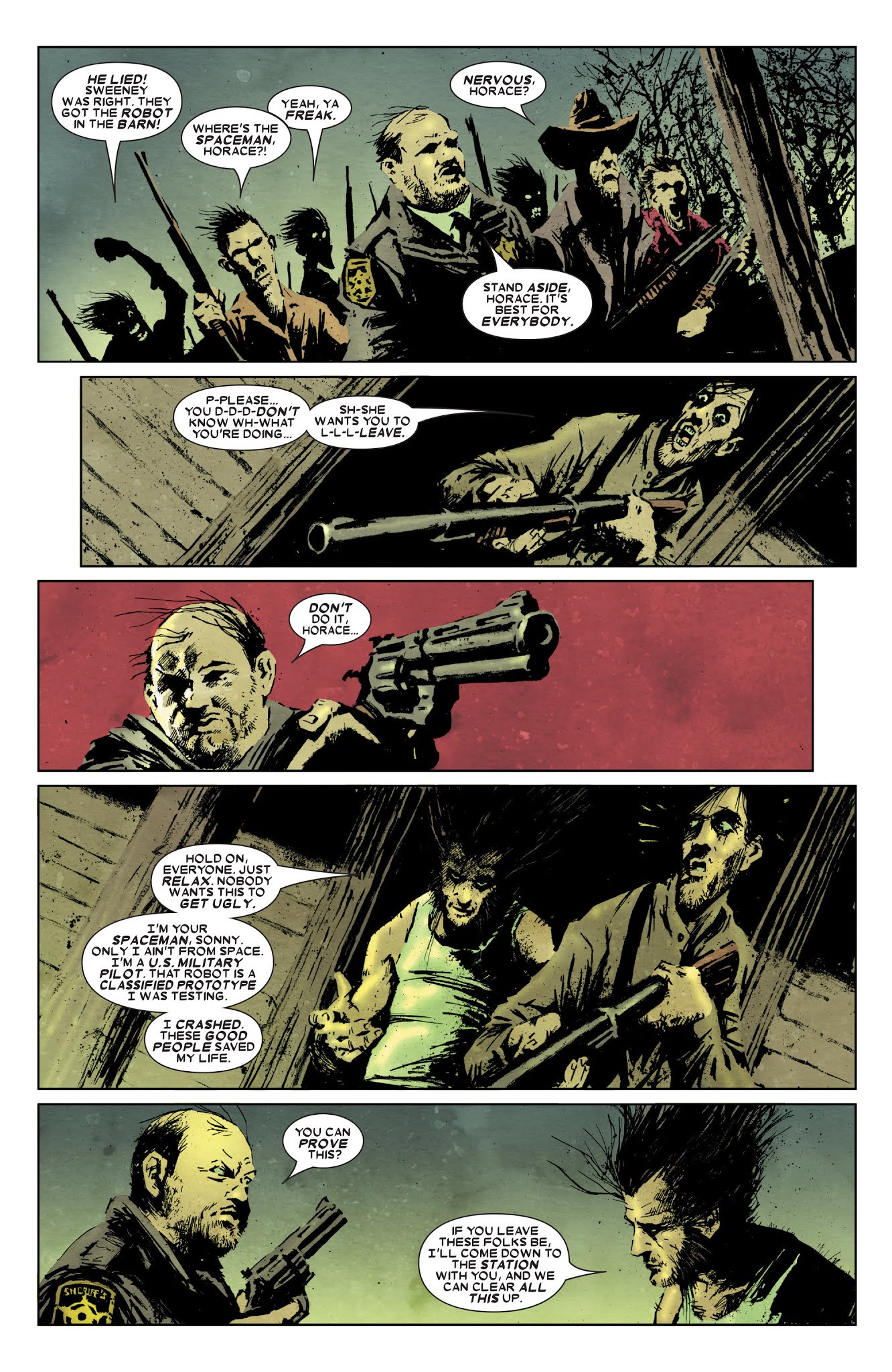 Read online Wolverine: Blood & Sorrow comic -  Issue # TPB - 76