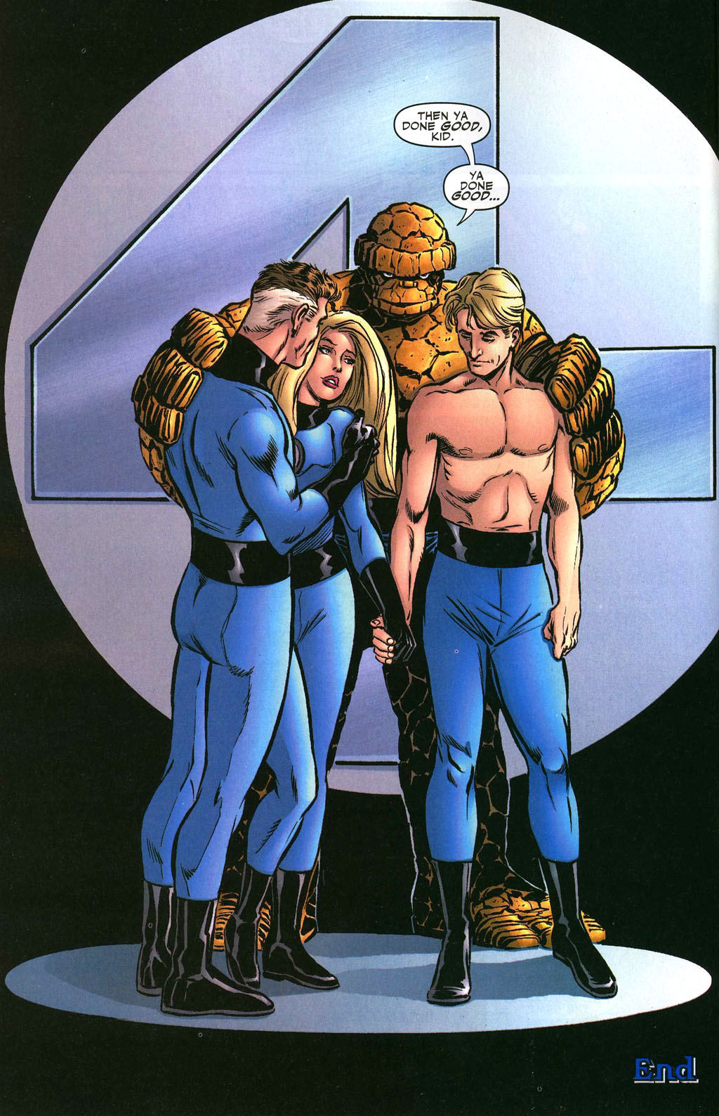 Read online Fantastic Four: A Death in the Family comic -  Issue # Full - 24