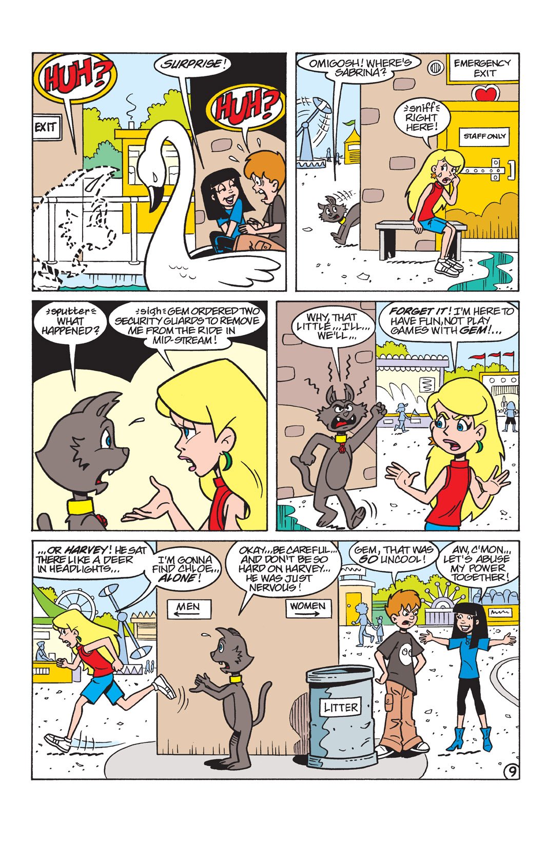 Read online Sabrina the Teenage Witch (2000) comic -  Issue #32 - 10