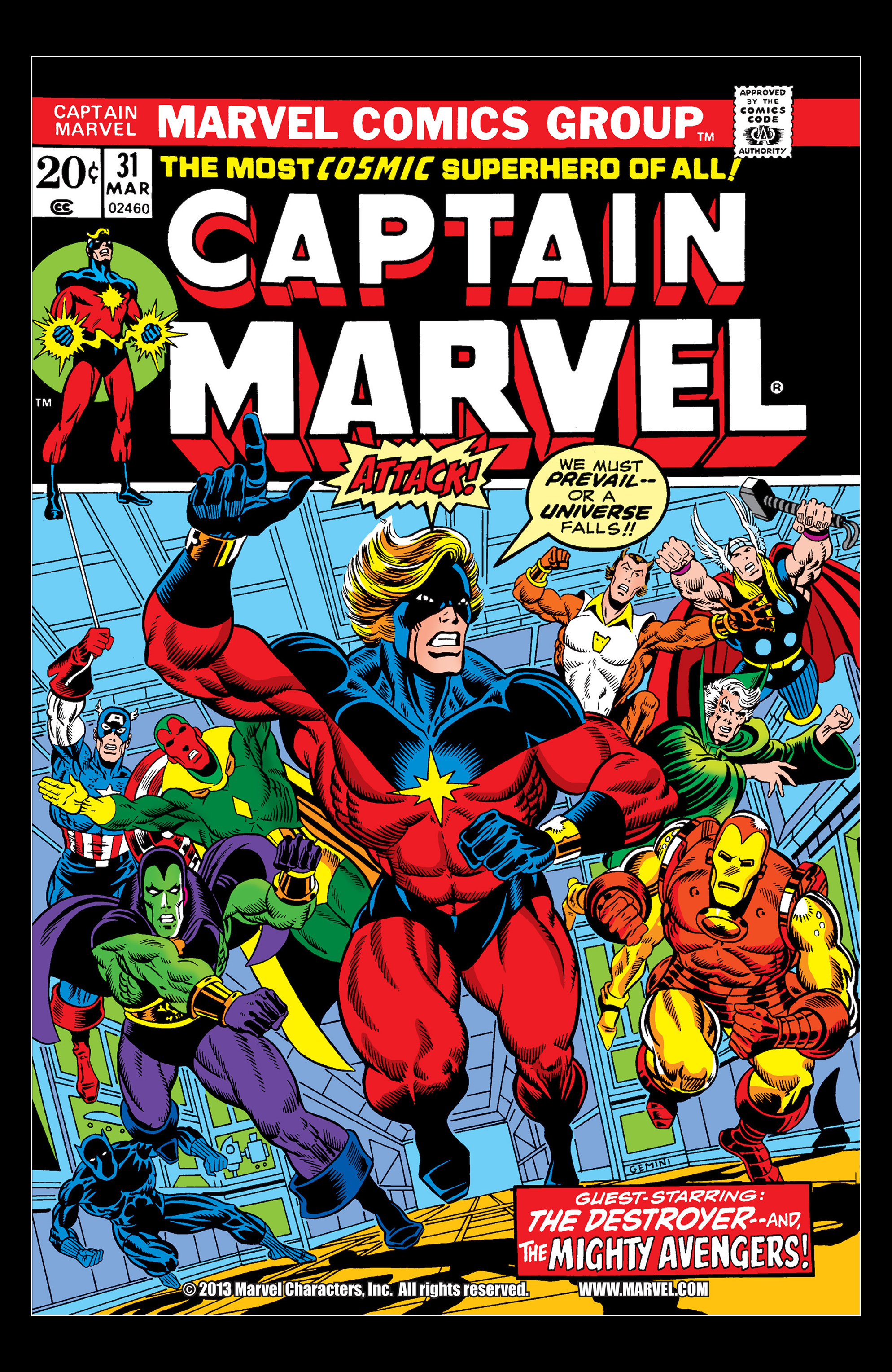 Read online Captain Marvel by Jim Starlin comic -  Issue # TPB (Part 1) - 175