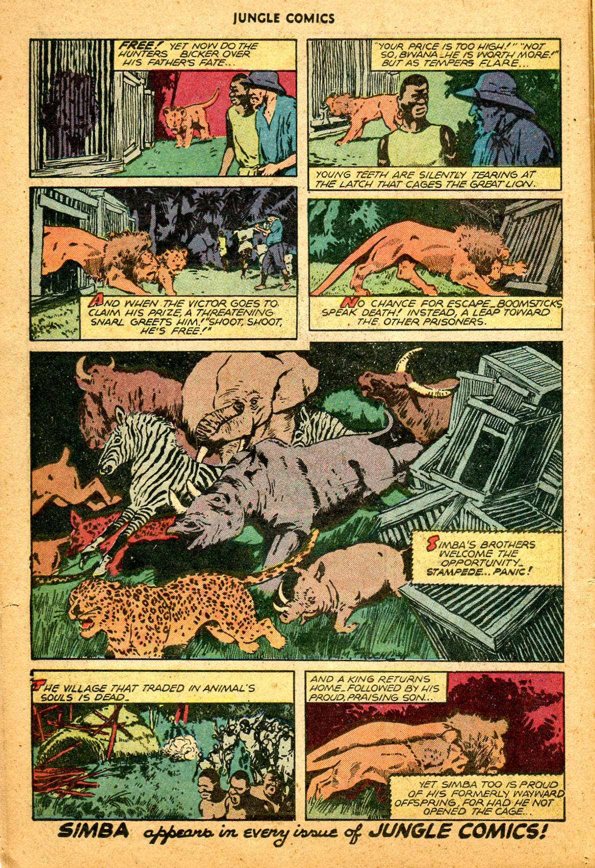 Read online Jungle Comics comic -  Issue #89 - 18