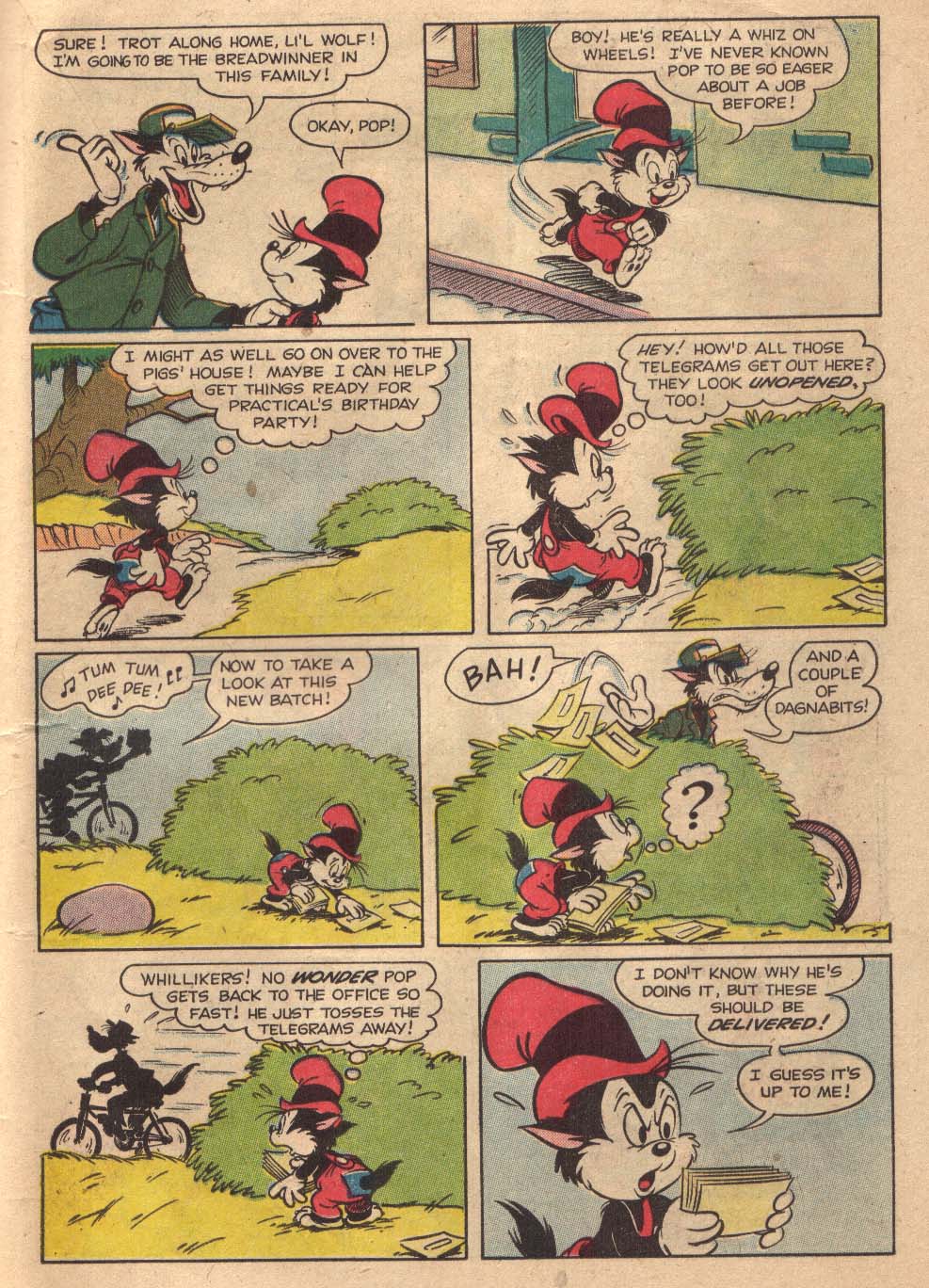 Read online Walt Disney's Comics and Stories comic -  Issue #190 - 15