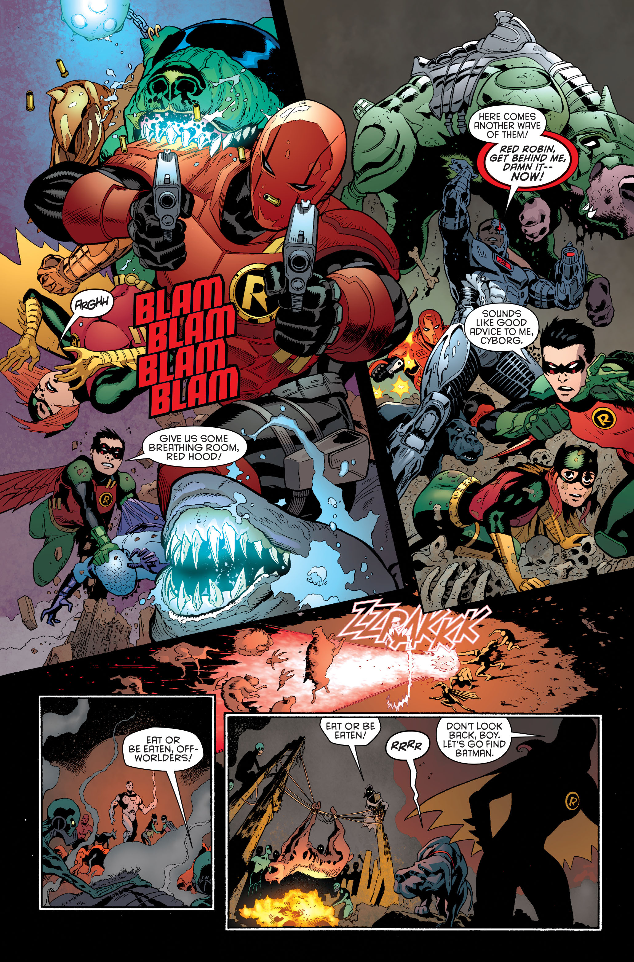Read online Batman and Robin by Peter J. Tomasi and Patrick Gleason Omnibus comic -  Issue # TPB (Part 10) - 97
