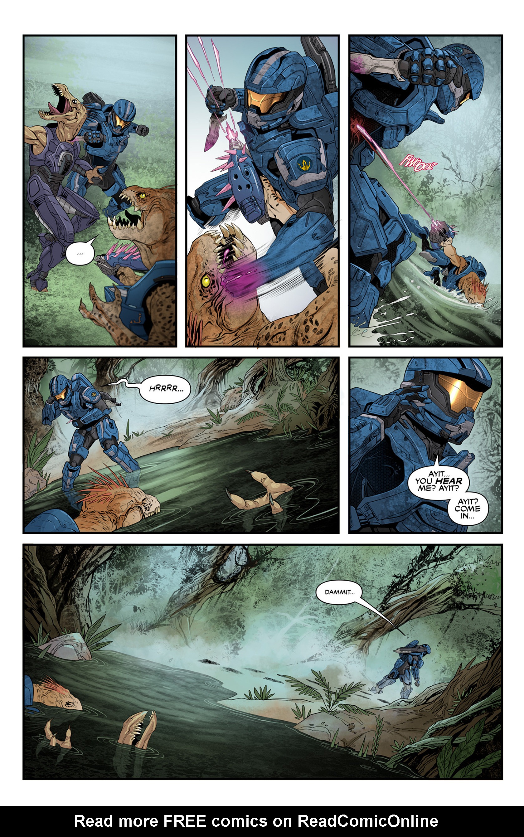 Read online Halo: Escalation comic -  Issue #22 - 14