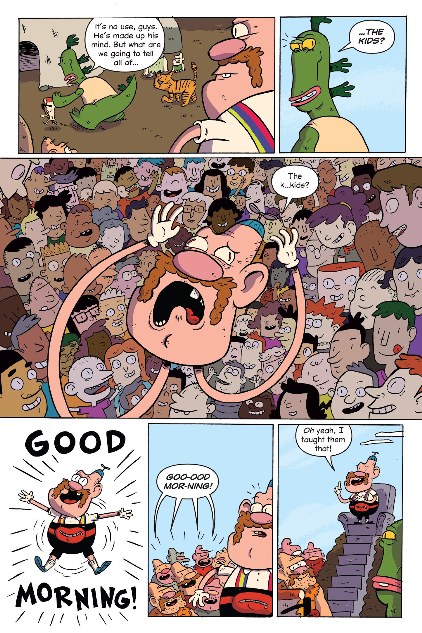 Read online Uncle Grandpa and the Time Casserole comic -  Issue # TPB - 108