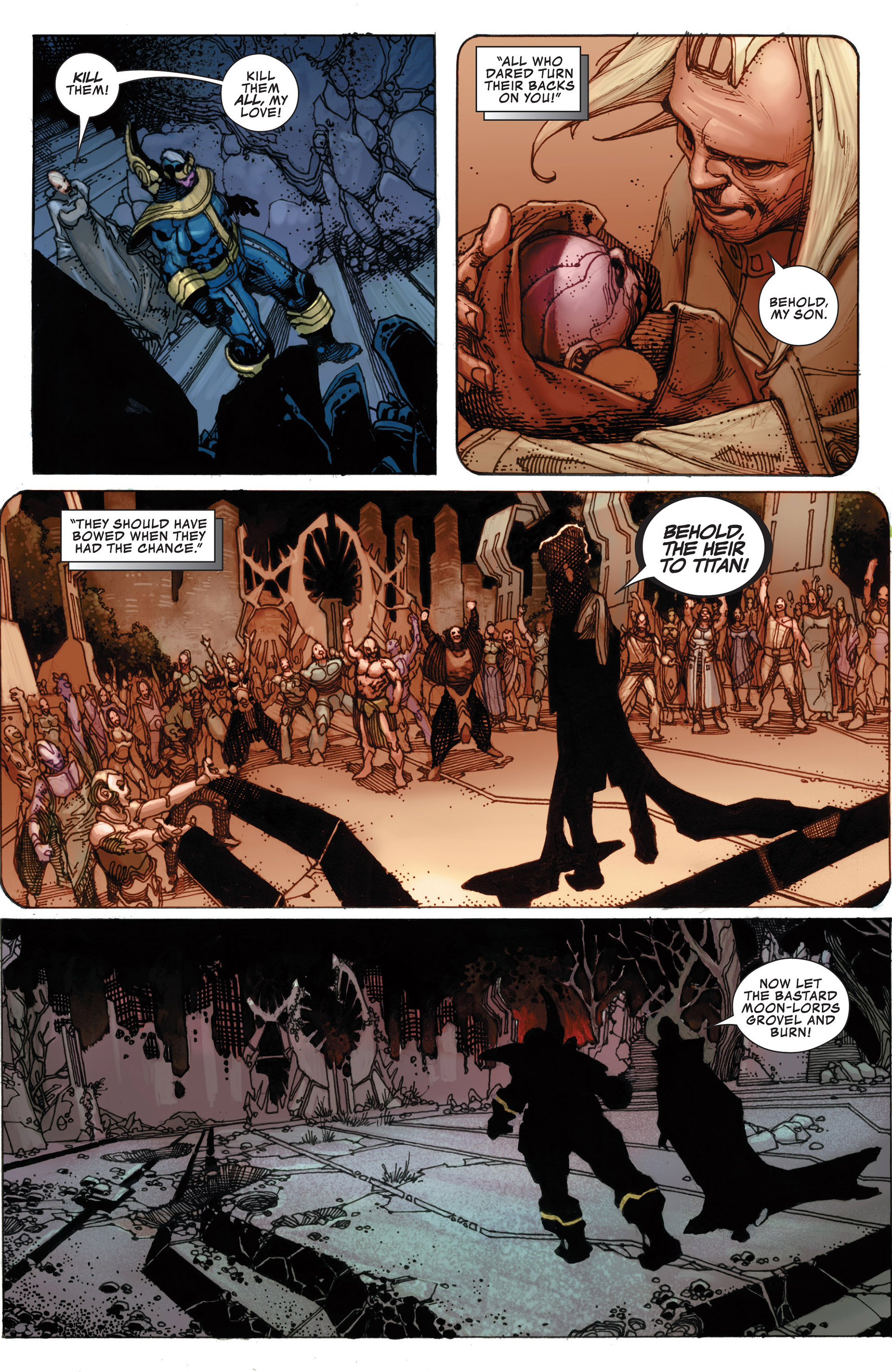 Read online Thanos Rising comic -  Issue #5 - 7