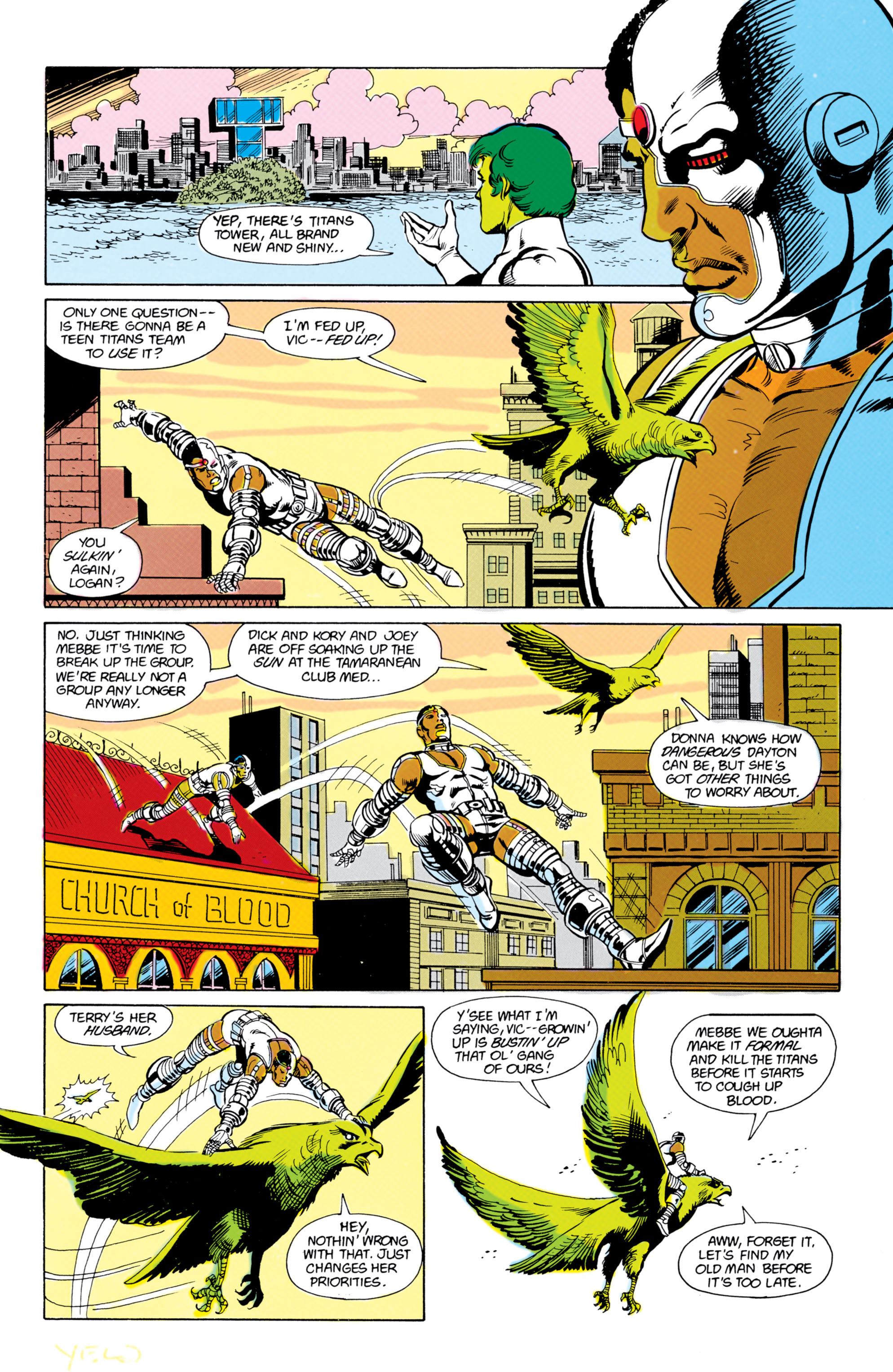 Read online The New Teen Titans (1984) comic -  Issue #18 - 18
