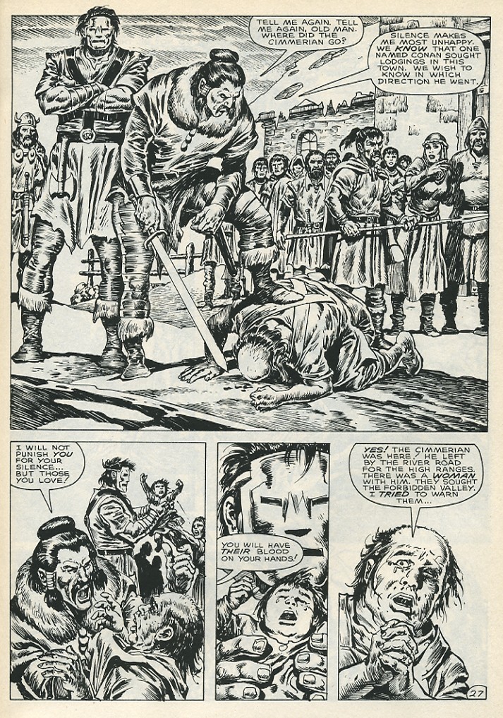 Read online The Savage Sword Of Conan comic -  Issue #144 - 33