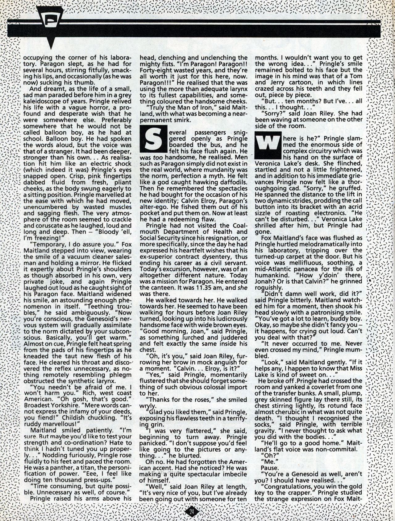 Read online Captain Britain (1985) comic -  Issue #4 - 24