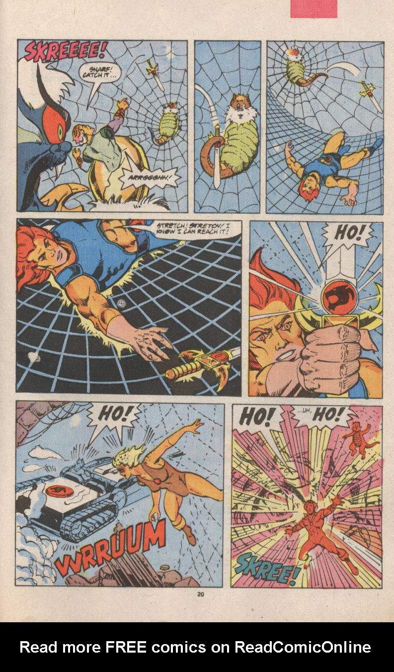 Read online ThunderCats (1985) comic -  Issue #16 - 22