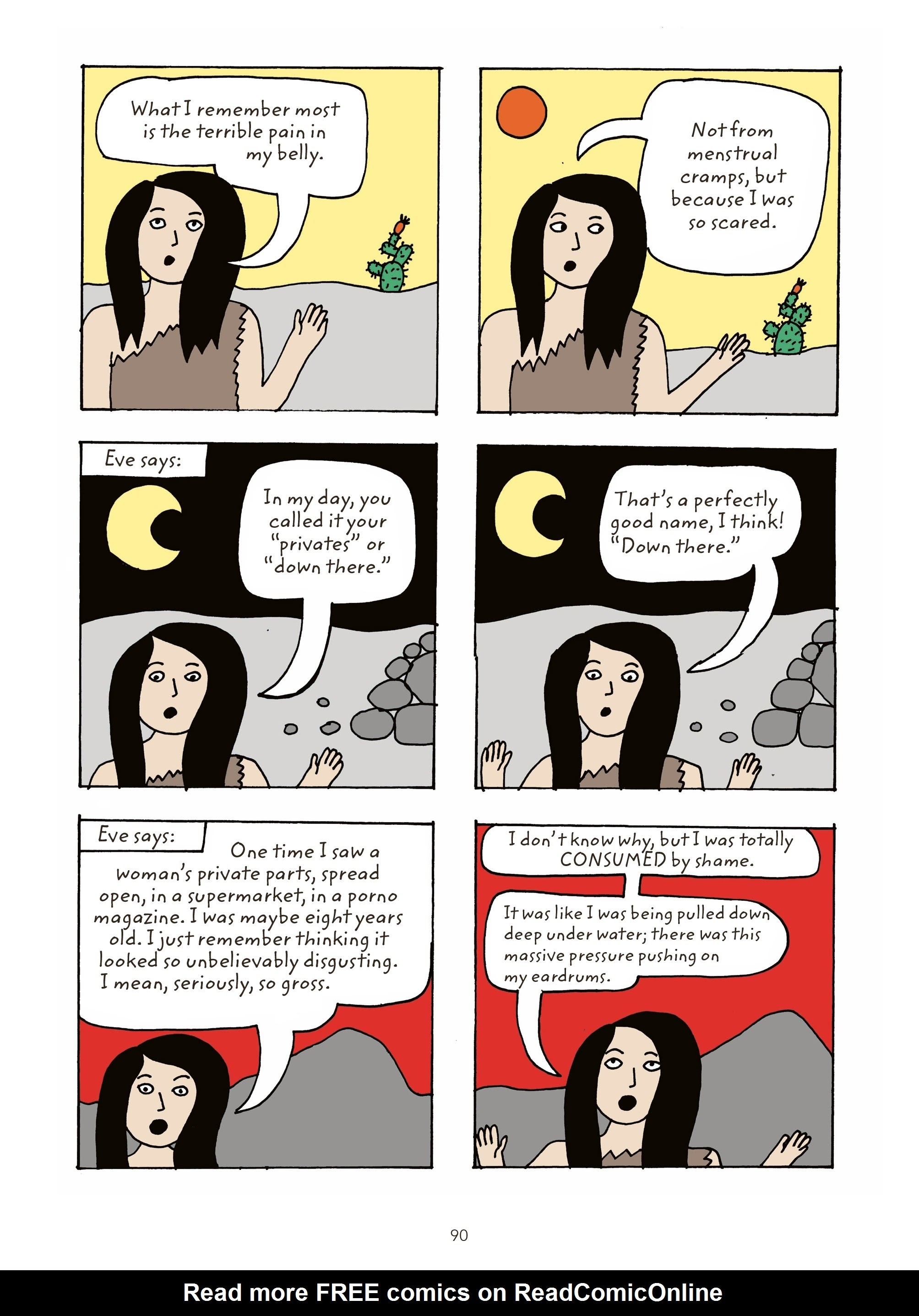 Read online Fruit of Knowledge: The Vulva Vs. The Patriarchy comic -  Issue # TPB - 87