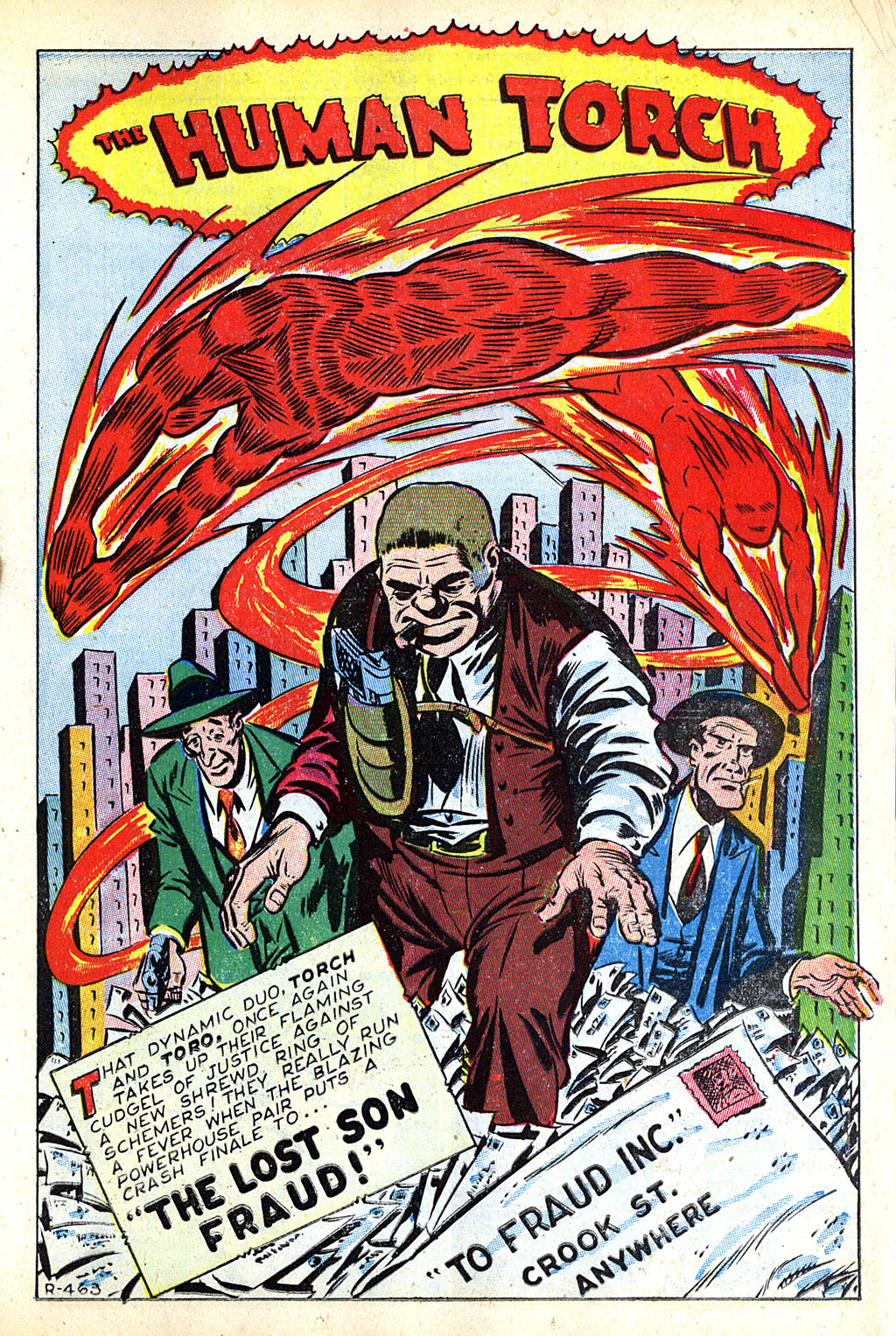 Read online The Human Torch (1940) comic -  Issue #25 - 29