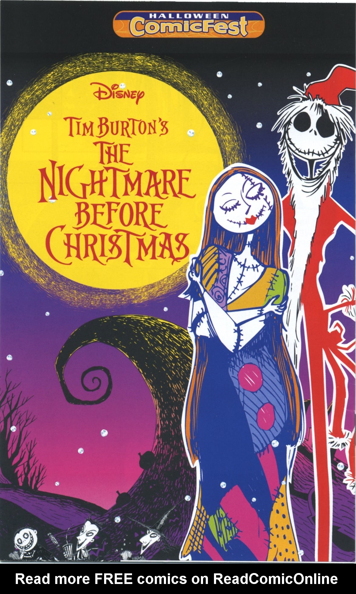 Tim Burton's The Nightmare Before Christmas Halloween ComicFest Full Page 1