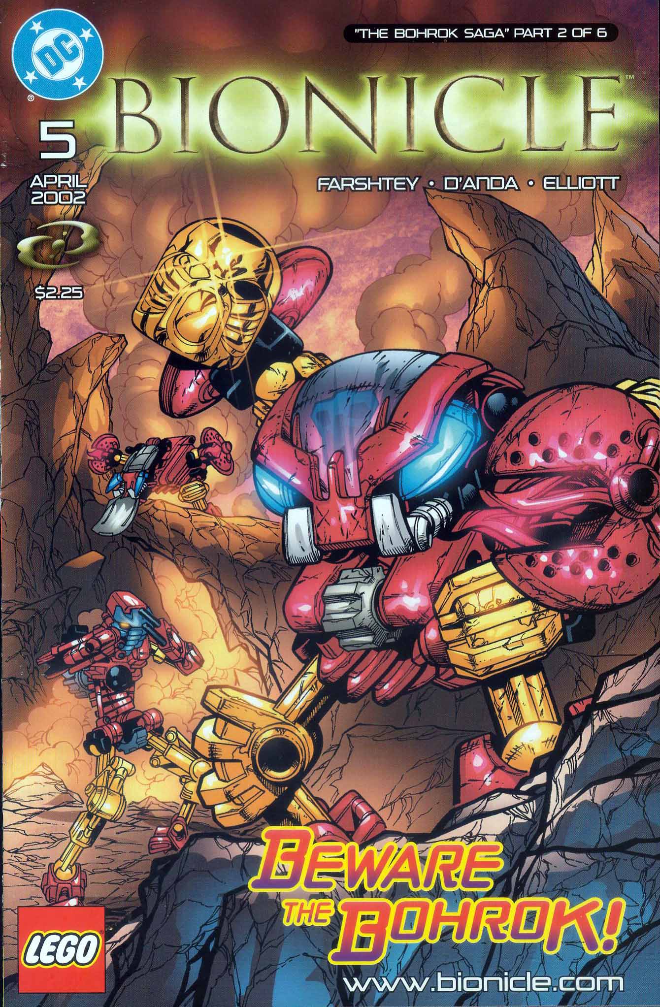 Read online Bionicle comic -  Issue #5 - 1
