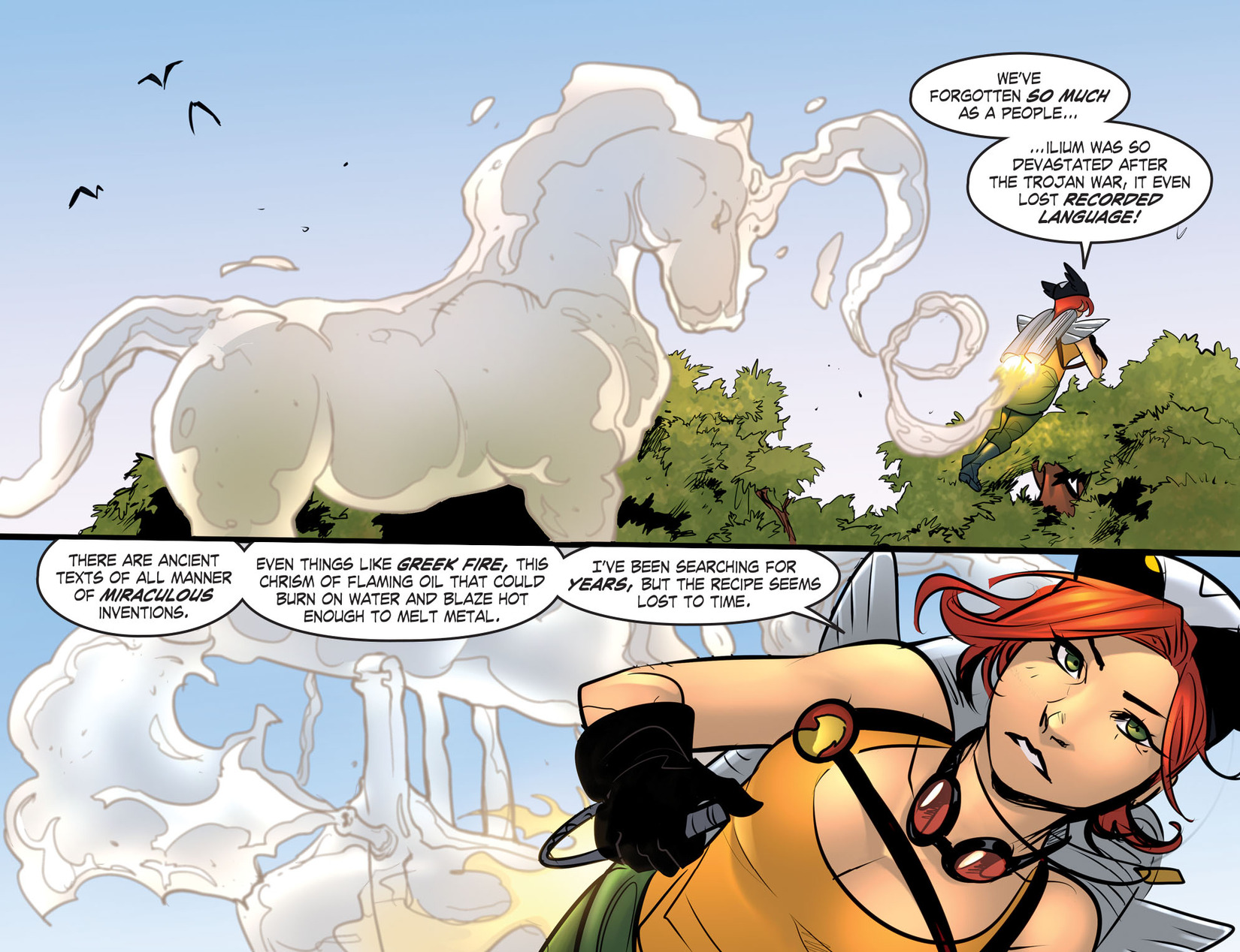 Read online DC Comics: Bombshells comic -  Issue #64 - 17