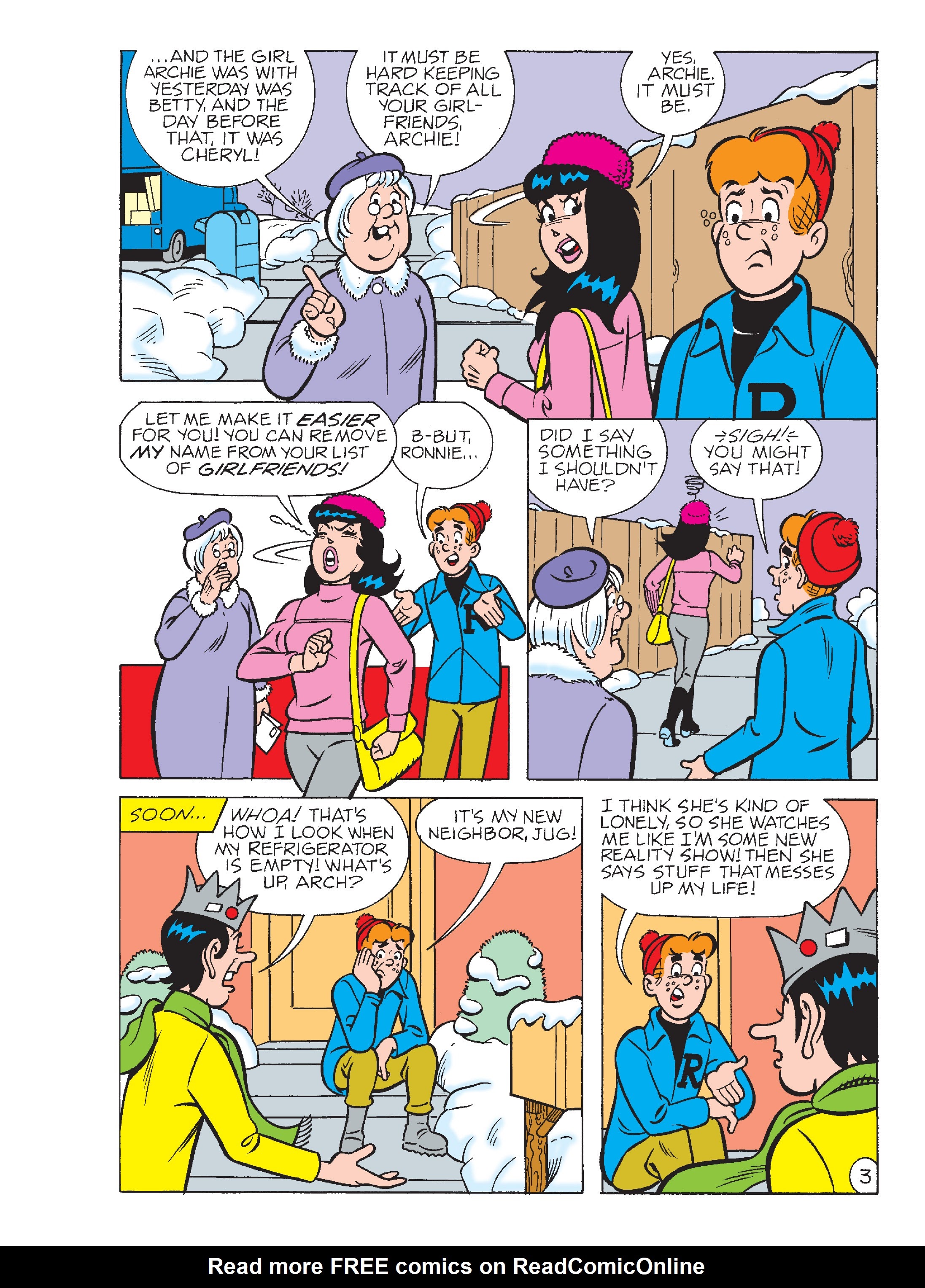 Read online Archie's Double Digest Magazine comic -  Issue #305 - 136