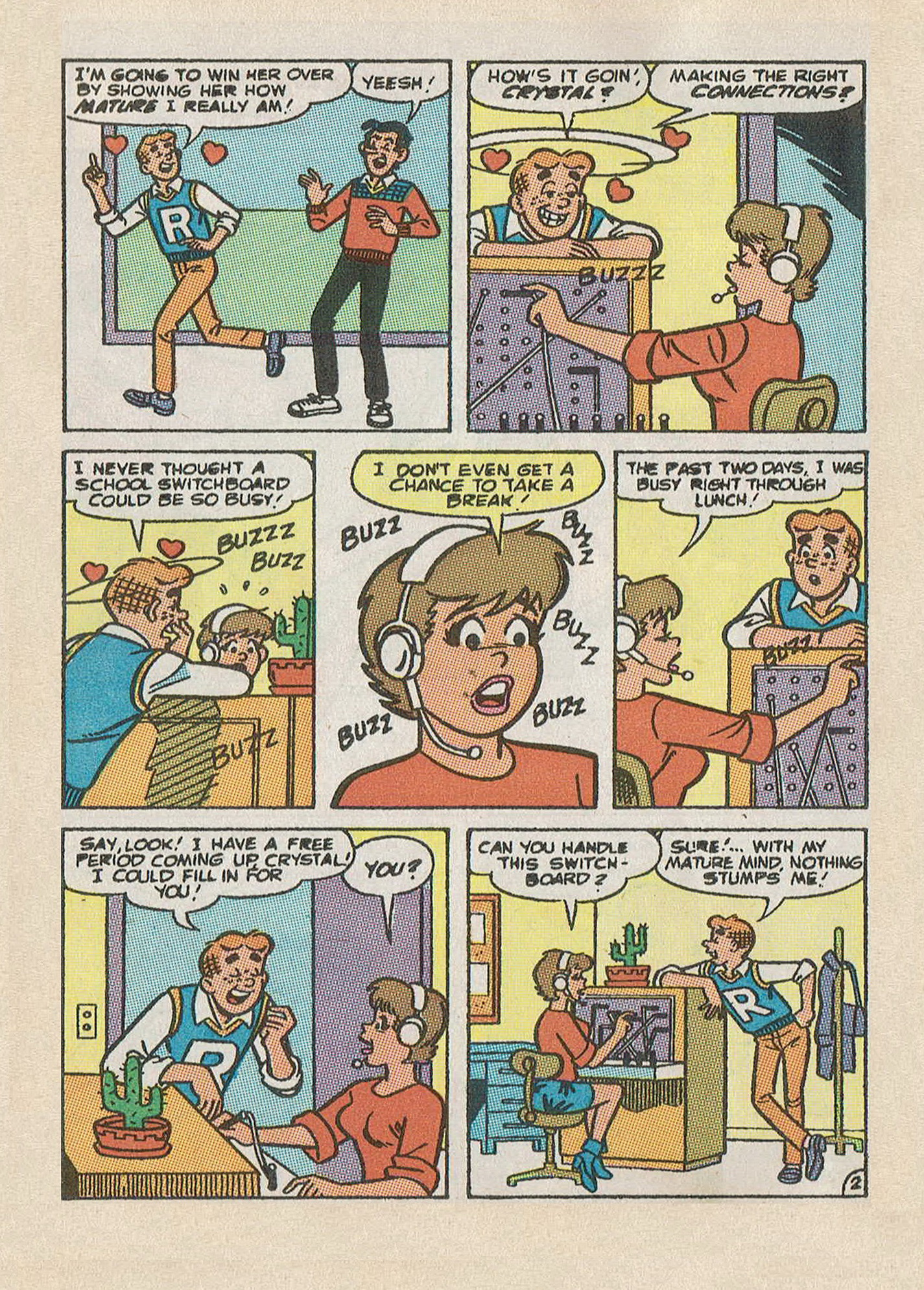 Read online Jughead Jones Comics Digest comic -  Issue #63 - 110