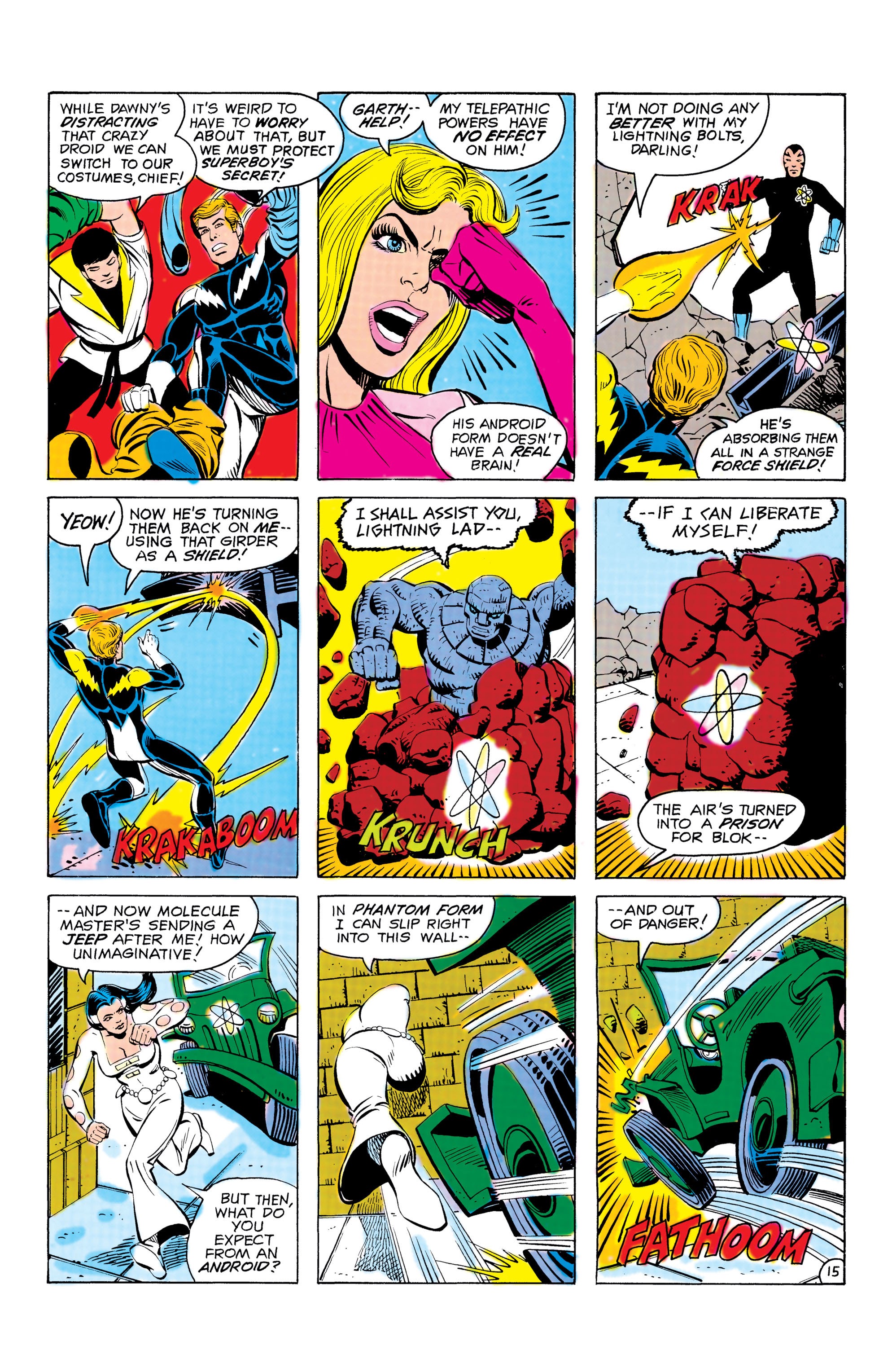 Read online Legion of Super-Heroes (1980) comic -  Issue #281 - 16