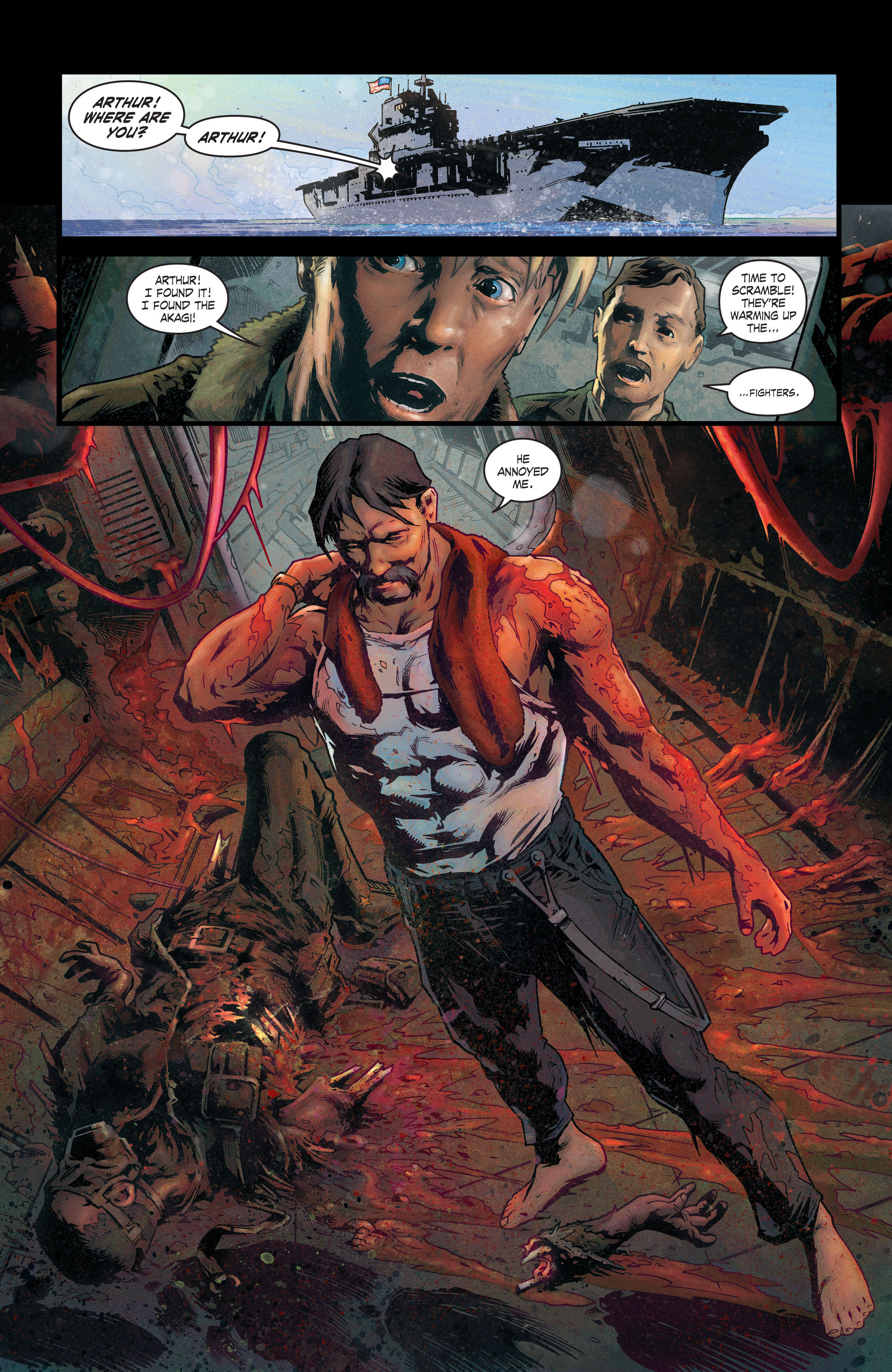 Read online The Royals: Masters of War comic -  Issue #3 - 16