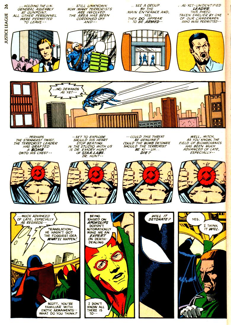 Read online Justice League International (1987) comic -  Issue #1-7 - A New Beginning - 27