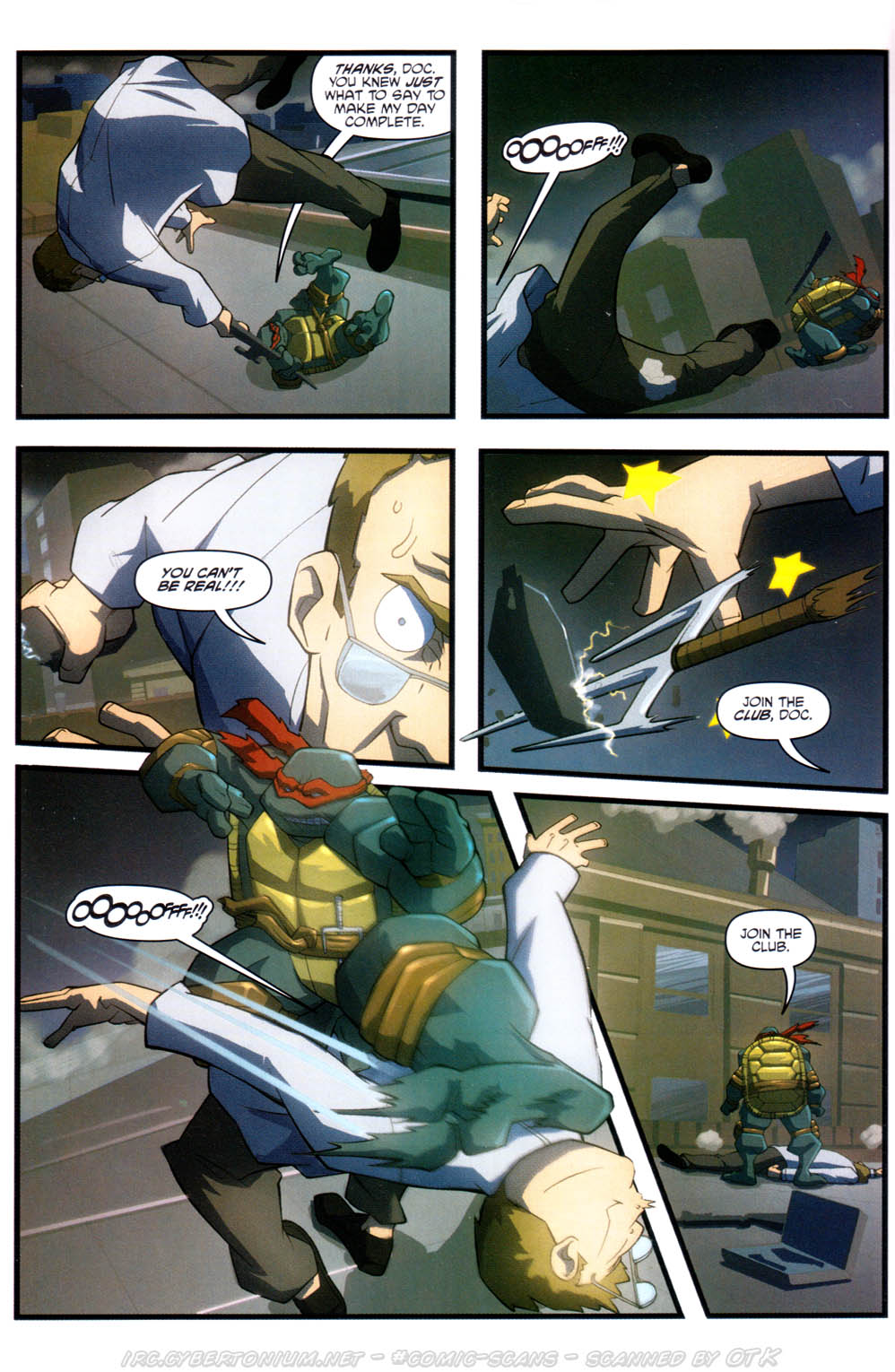 Read online Teenage Mutant Ninja Turtles (2003) comic -  Issue #5 - 22