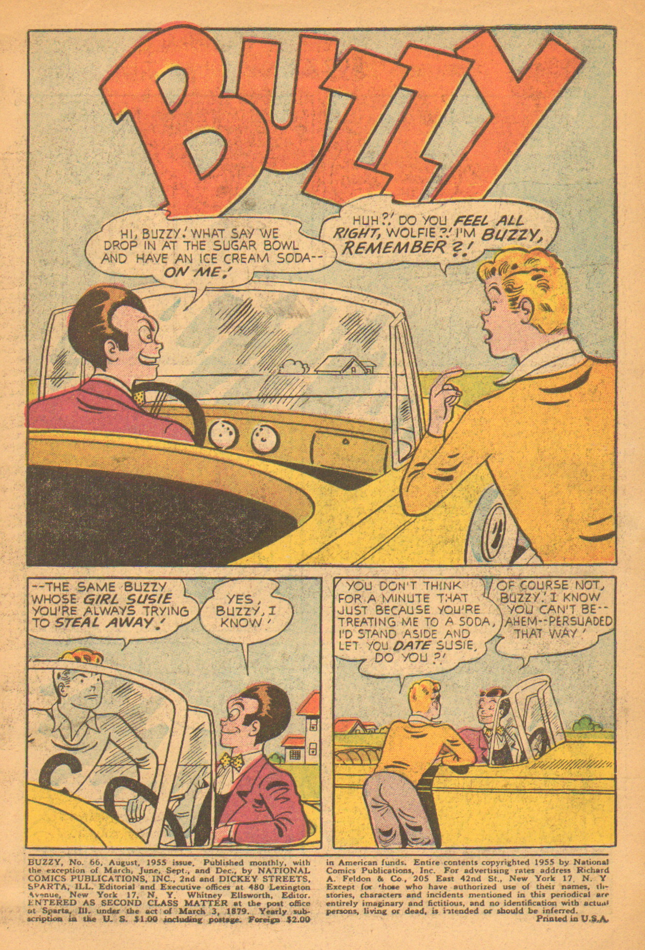 Read online Buzzy comic -  Issue #66 - 3