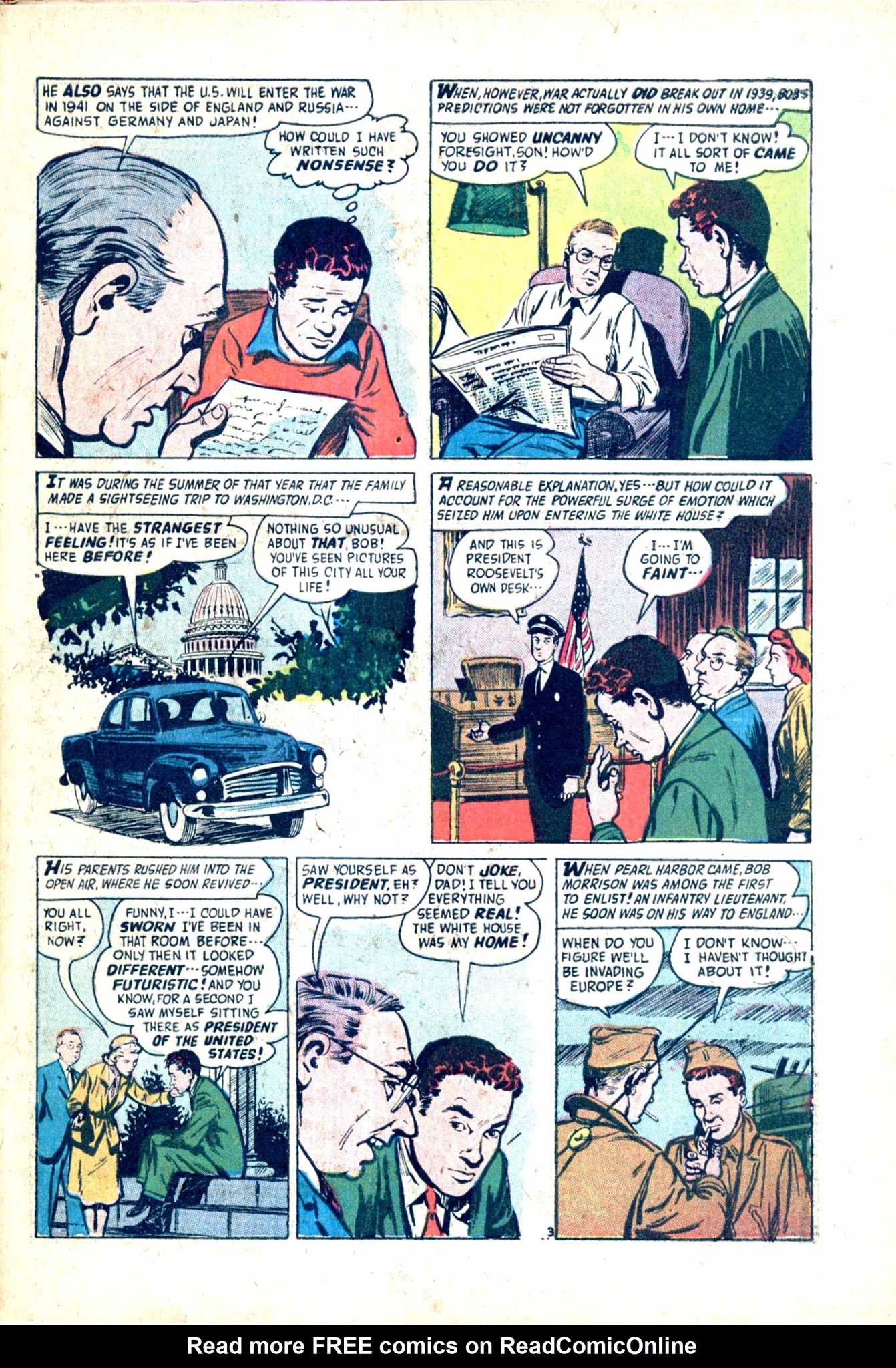 Read online Adventures Into The Unknown comic -  Issue #82 - 27