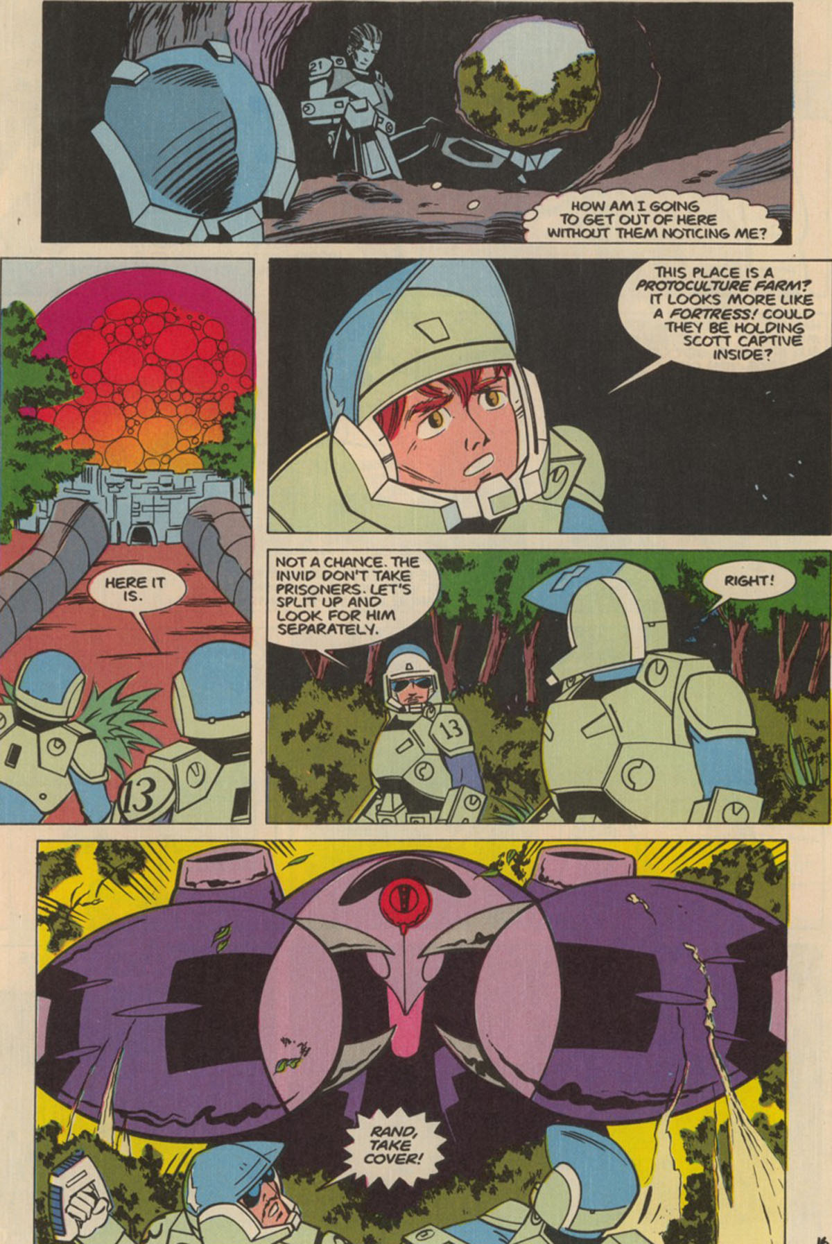 Read online Robotech The New Generation comic -  Issue #8 - 20