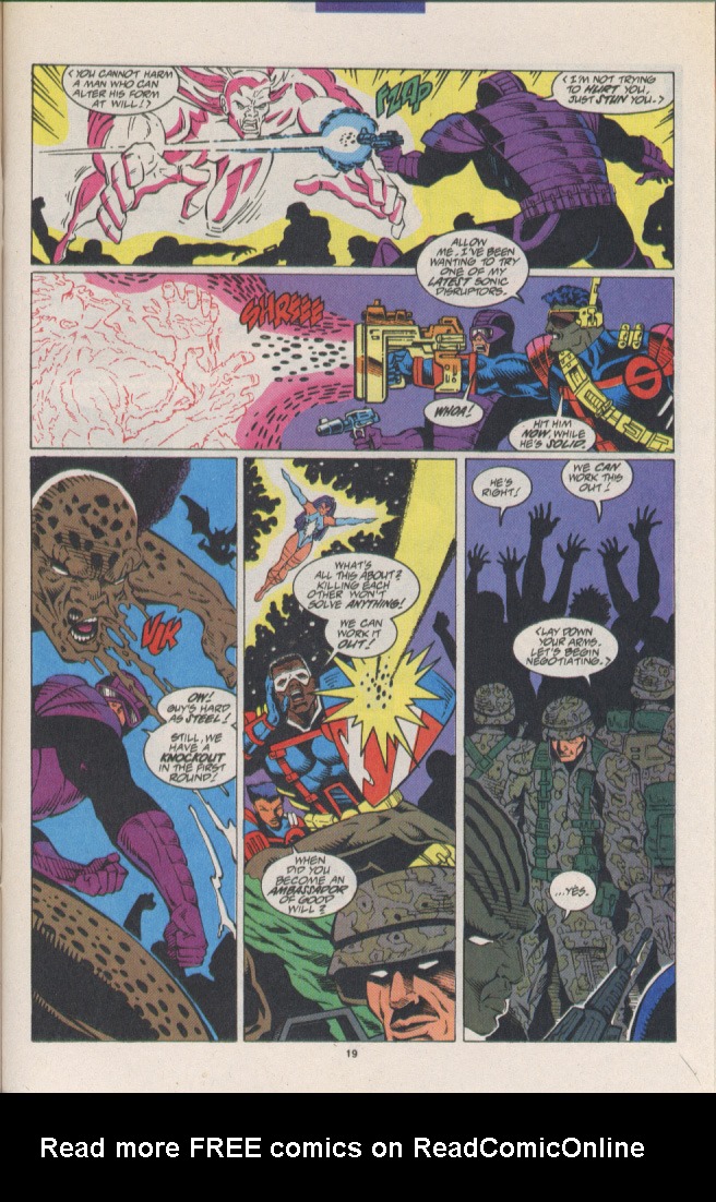 Read online Silver Sable and the Wild Pack comic -  Issue #16 - 16