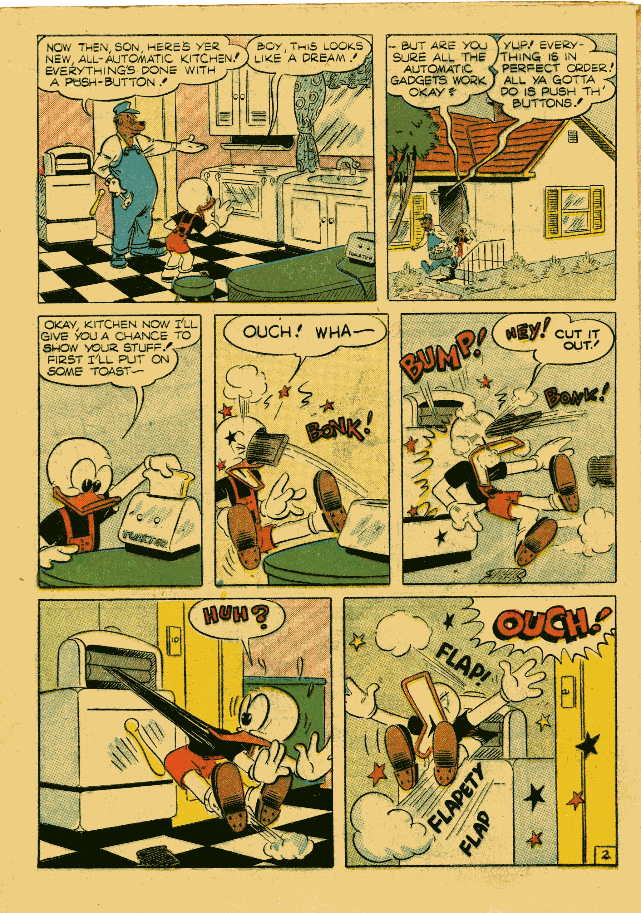 Read online Super Duck Comics comic -  Issue #34 - 48