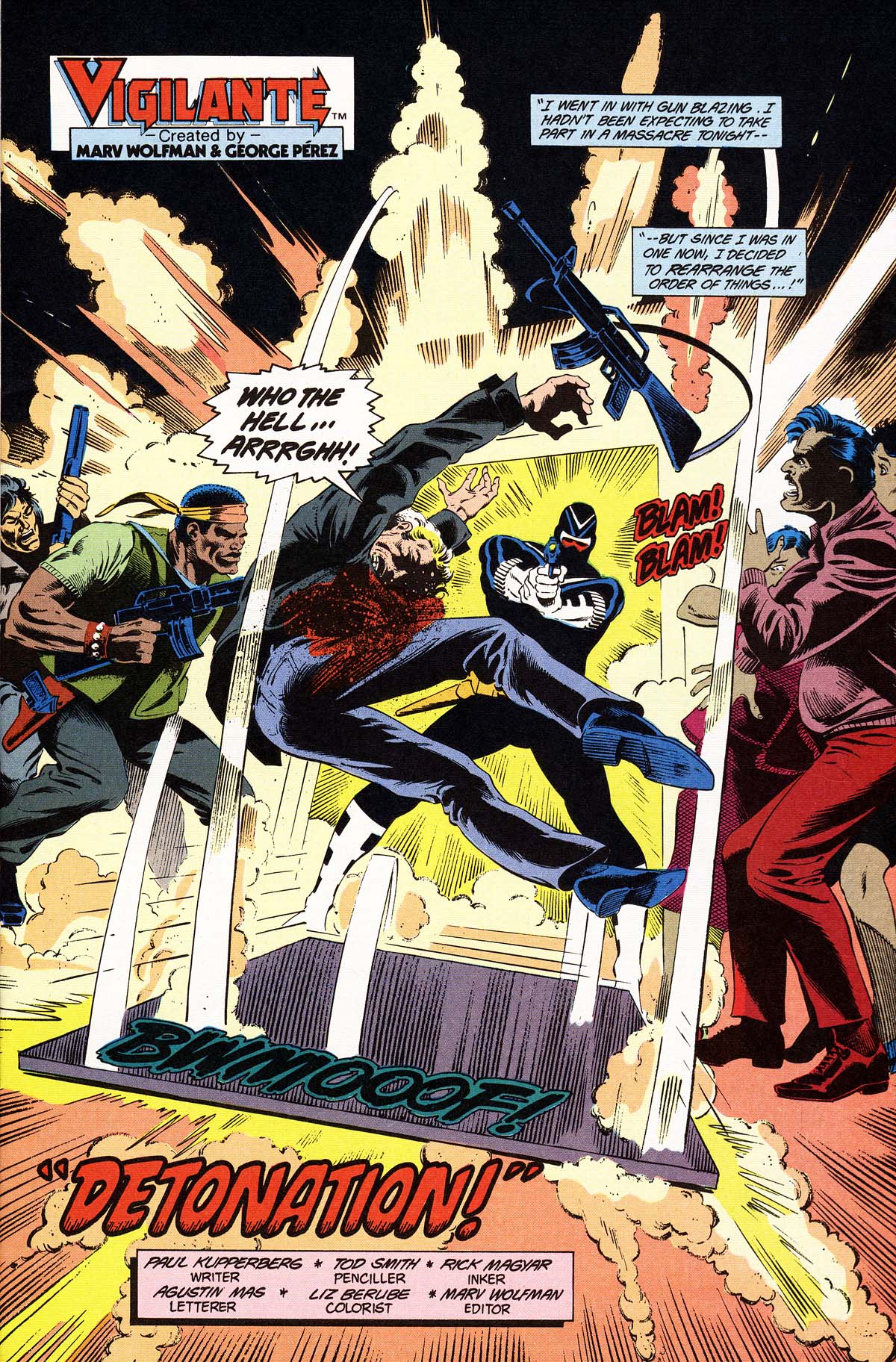 Read online Vigilante (1983) comic -  Issue #34 - 5