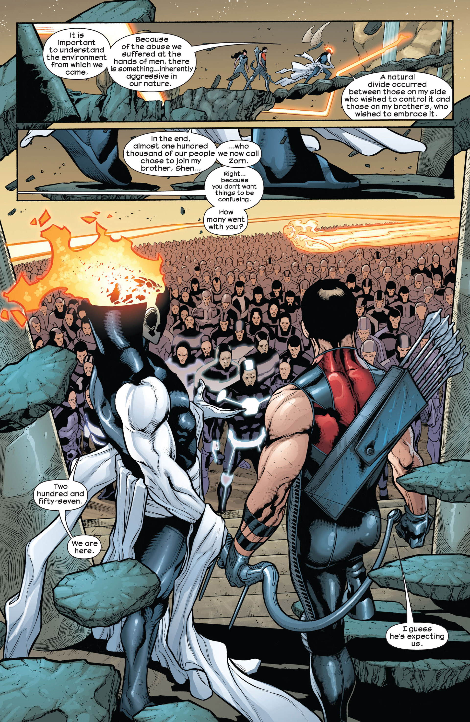 Read online Ultimate Comics Hawkeye comic -  Issue #4 - 9