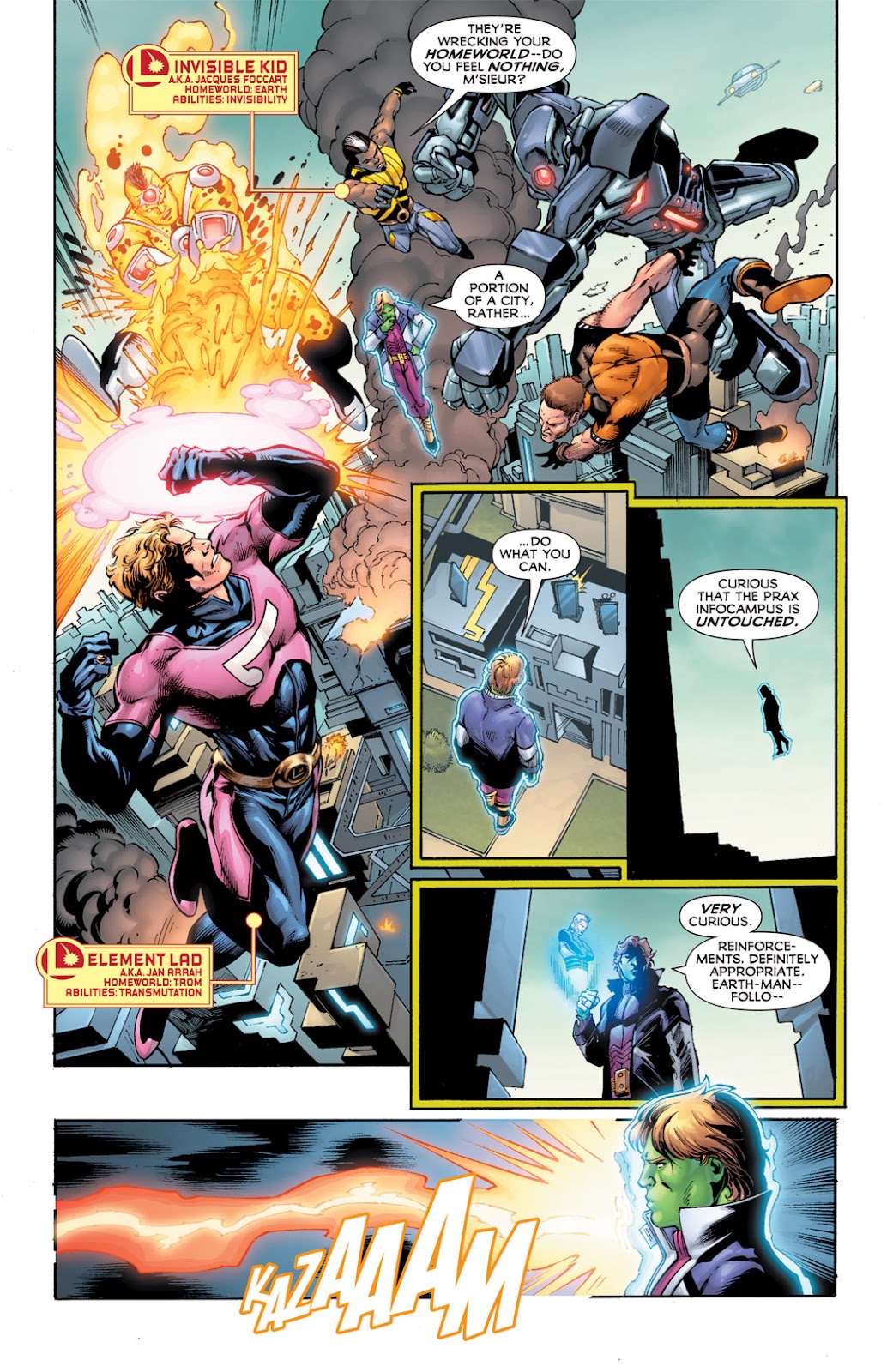 Legion of Super-Heroes (2010) Issue #12 #13 - English 17