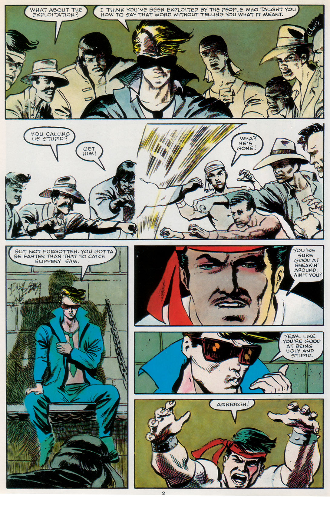 Read online Marvel Graphic Novel comic -  Issue #31 - Wofpack - 34