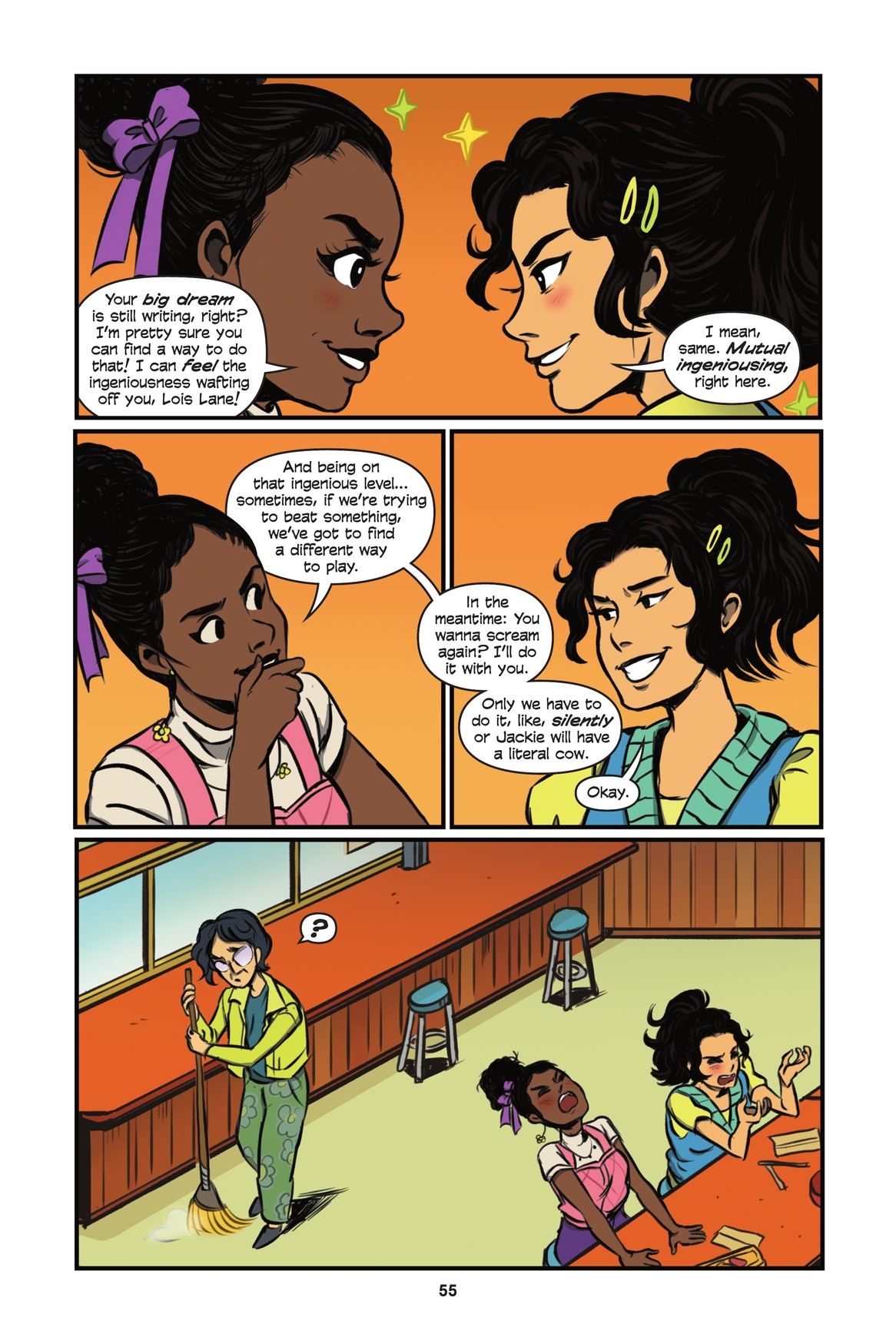 Read online Girl Taking over: A Lois Lane Story comic -  Issue # TPB (Part 1) - 54