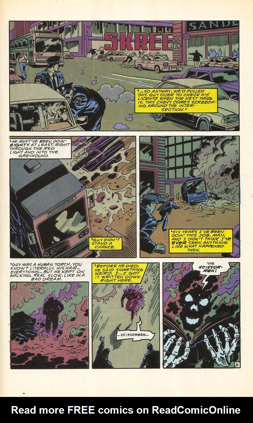 Read online Doom Patrol (1987) comic -  Issue #19 - 22