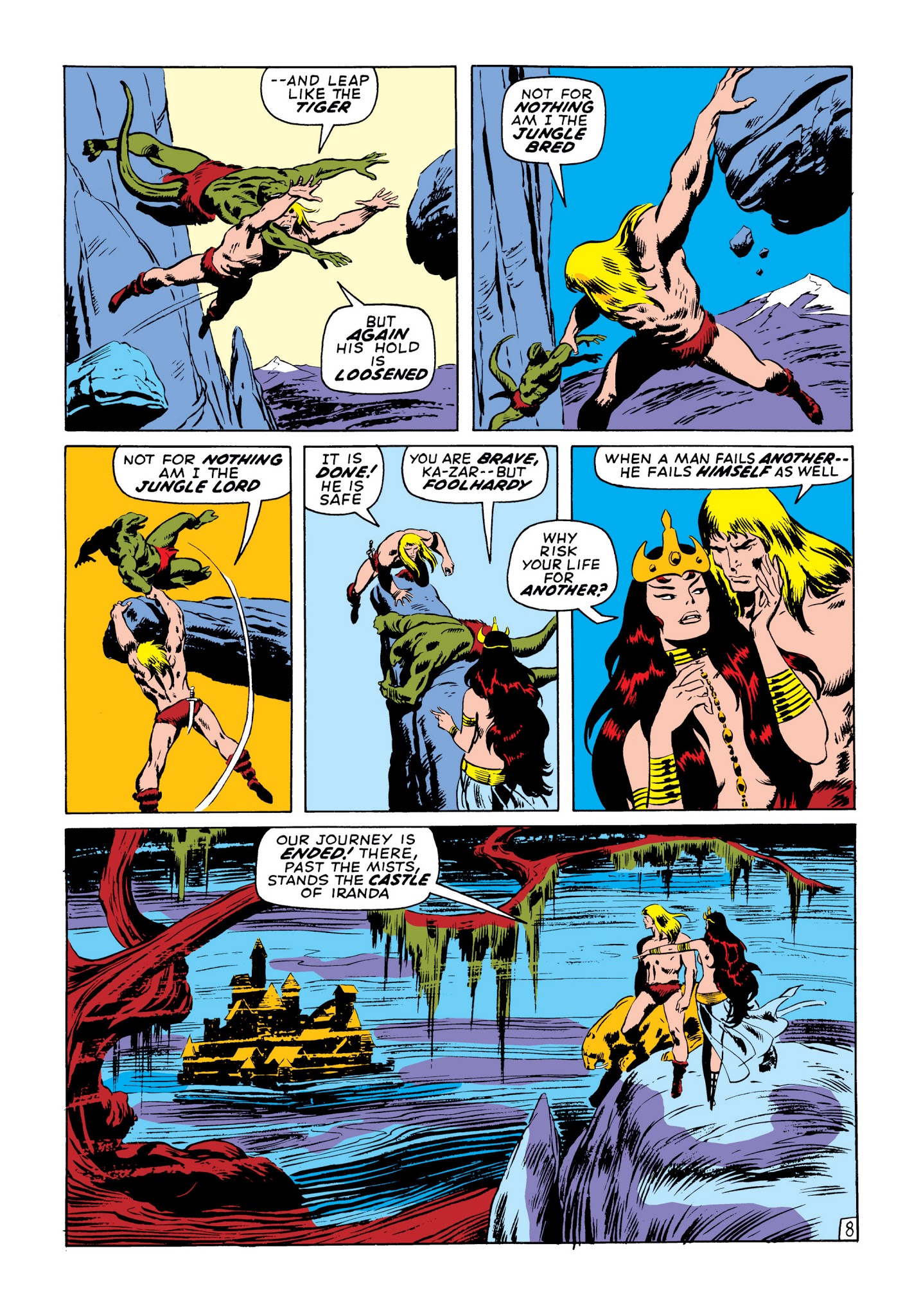 Read online Marvel Masterworks: Ka-Zar comic -  Issue # TPB 1 (Part 2) - 37