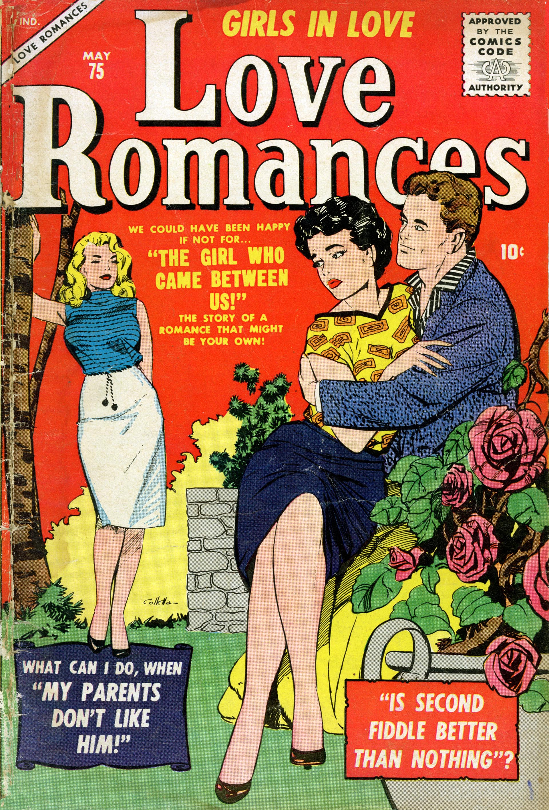 Read online Love Romances comic -  Issue #75 - 1