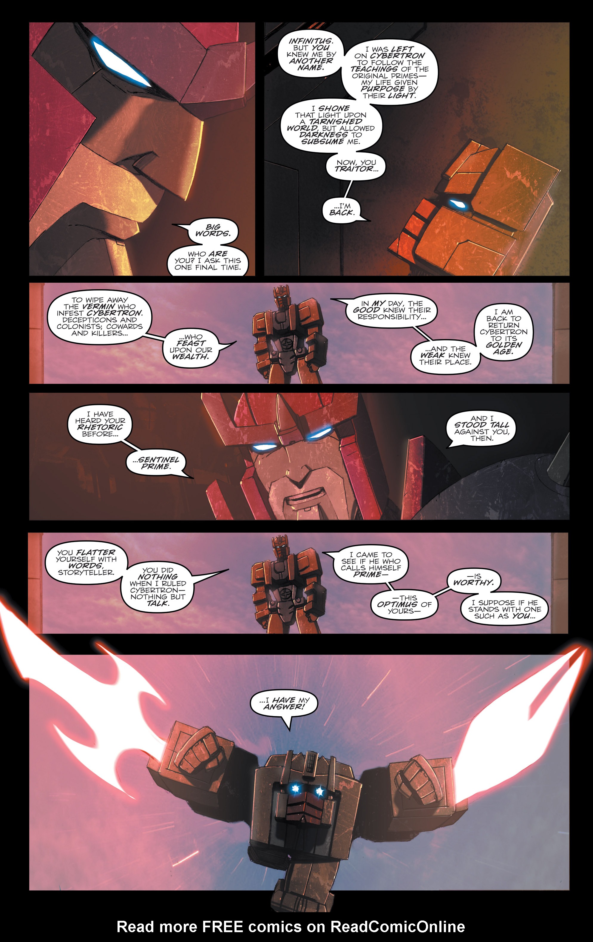 Read online The Transformers (2014) comic -  Issue #56 - 9