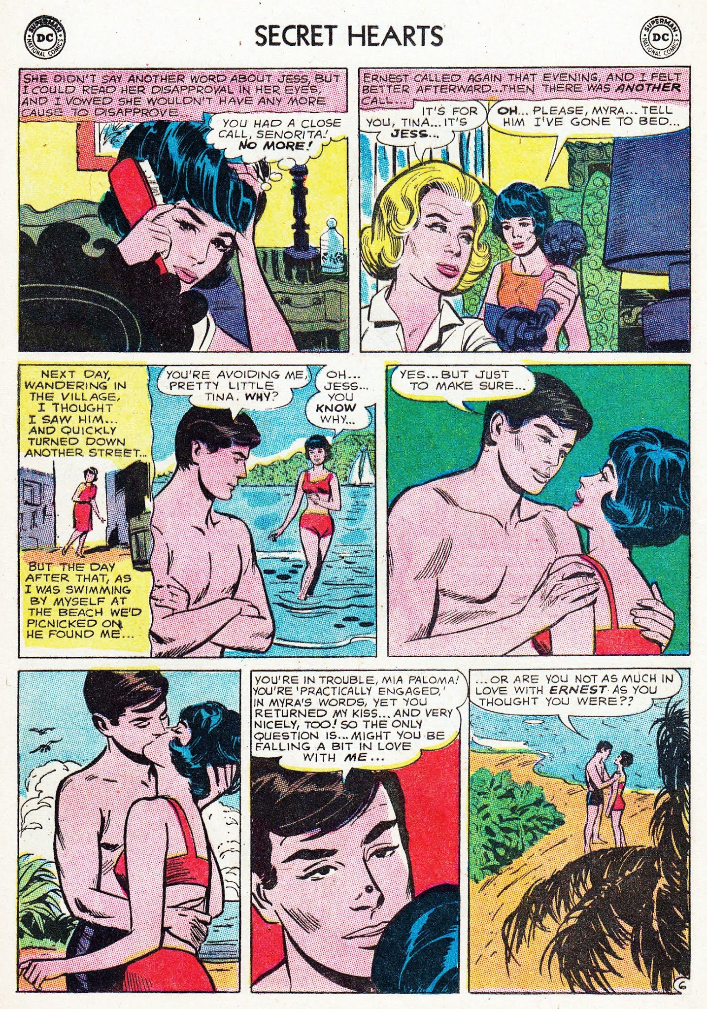 Read online Secret Hearts comic -  Issue #97 - 8