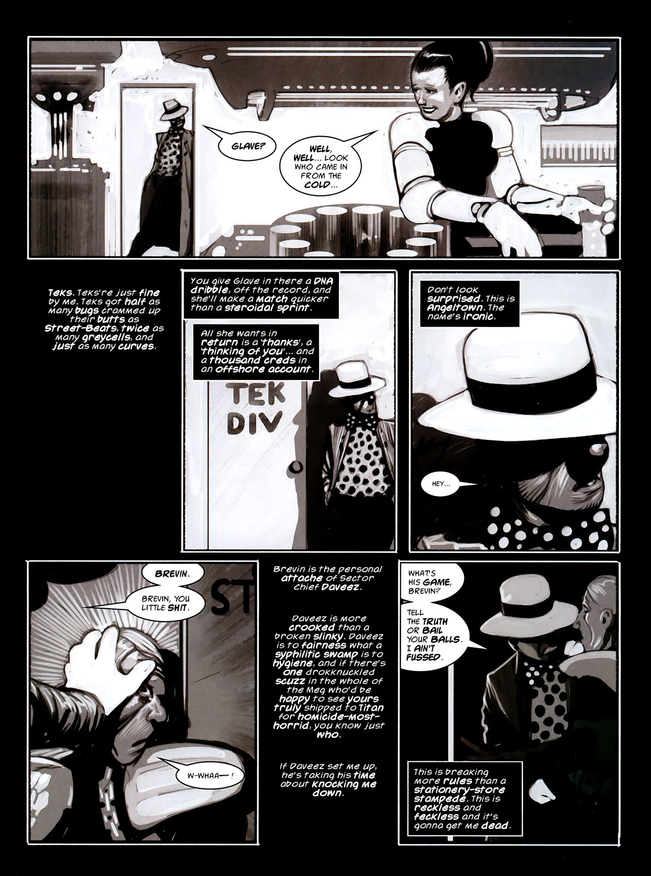 Read online Judge Dredd Megazine (Vol. 5) comic -  Issue #255 - 58