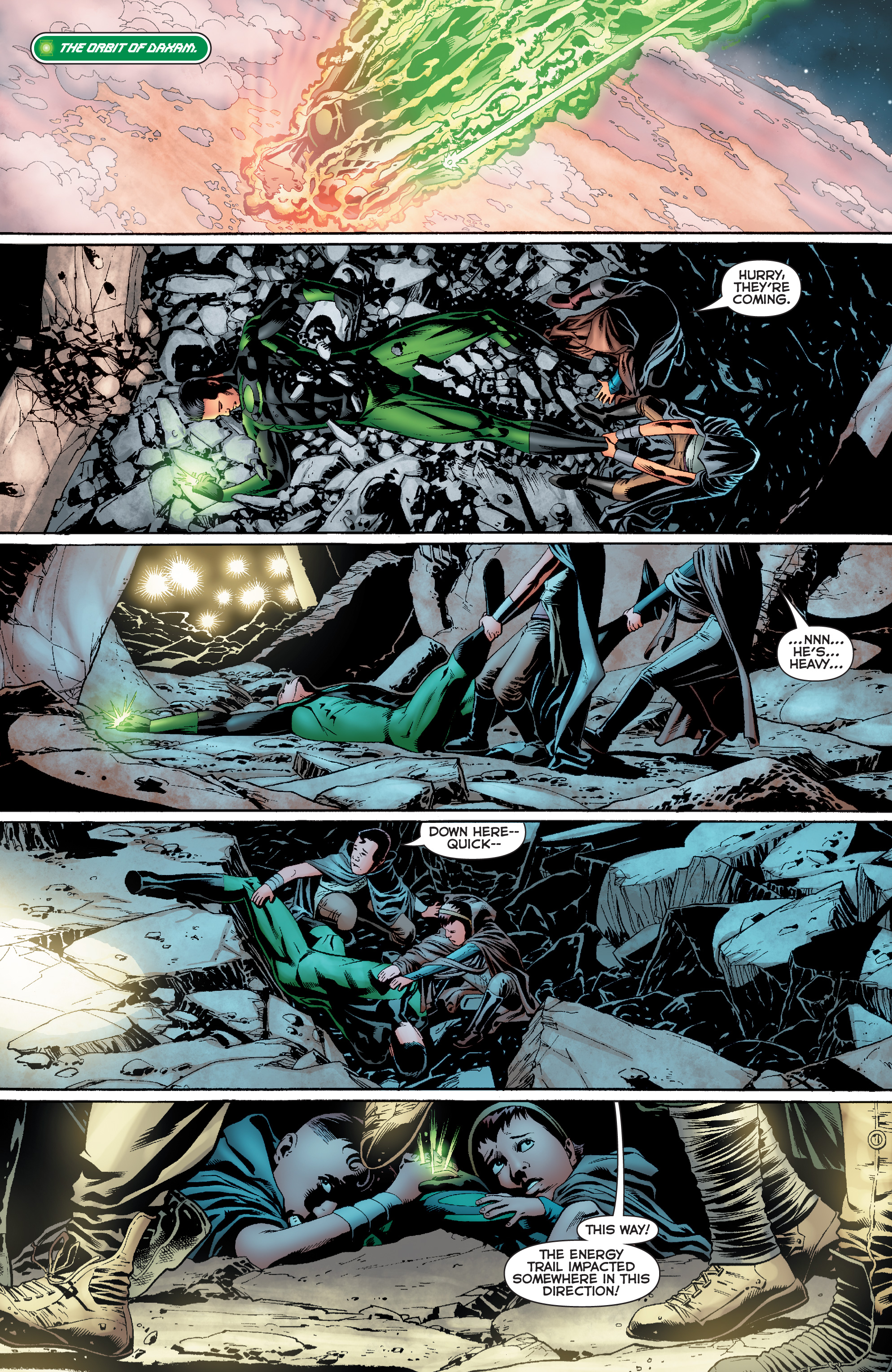 Read online Green Lantern: Emerald Warriors comic -  Issue #1 - 16